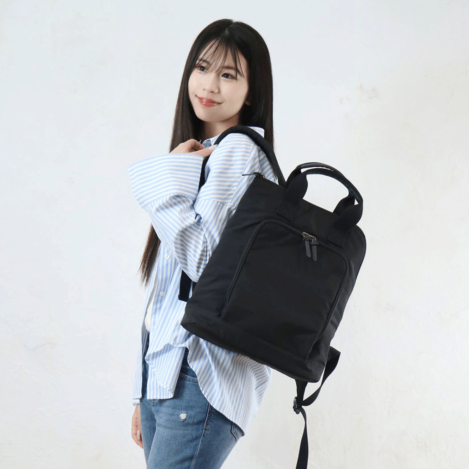 撥水ナチュポッケリュック - 画像3