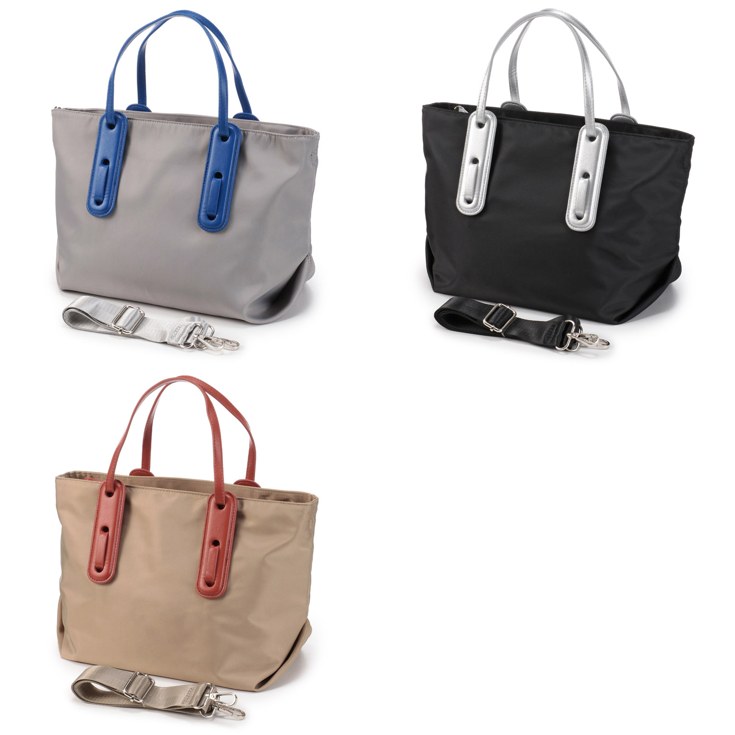 【4月下旬入荷予定】バイカラー2WAYトートバッグ