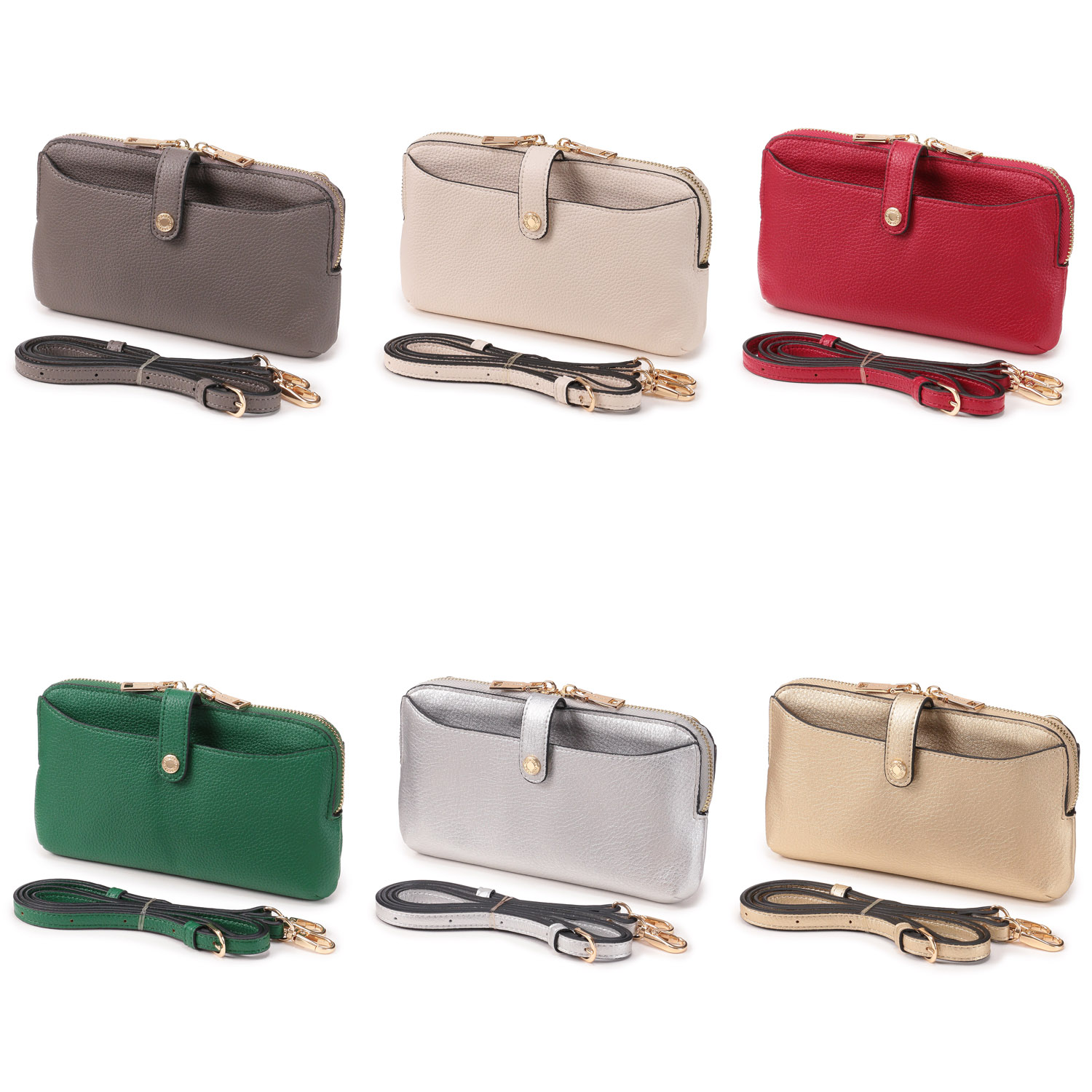 横型スマホポシェット