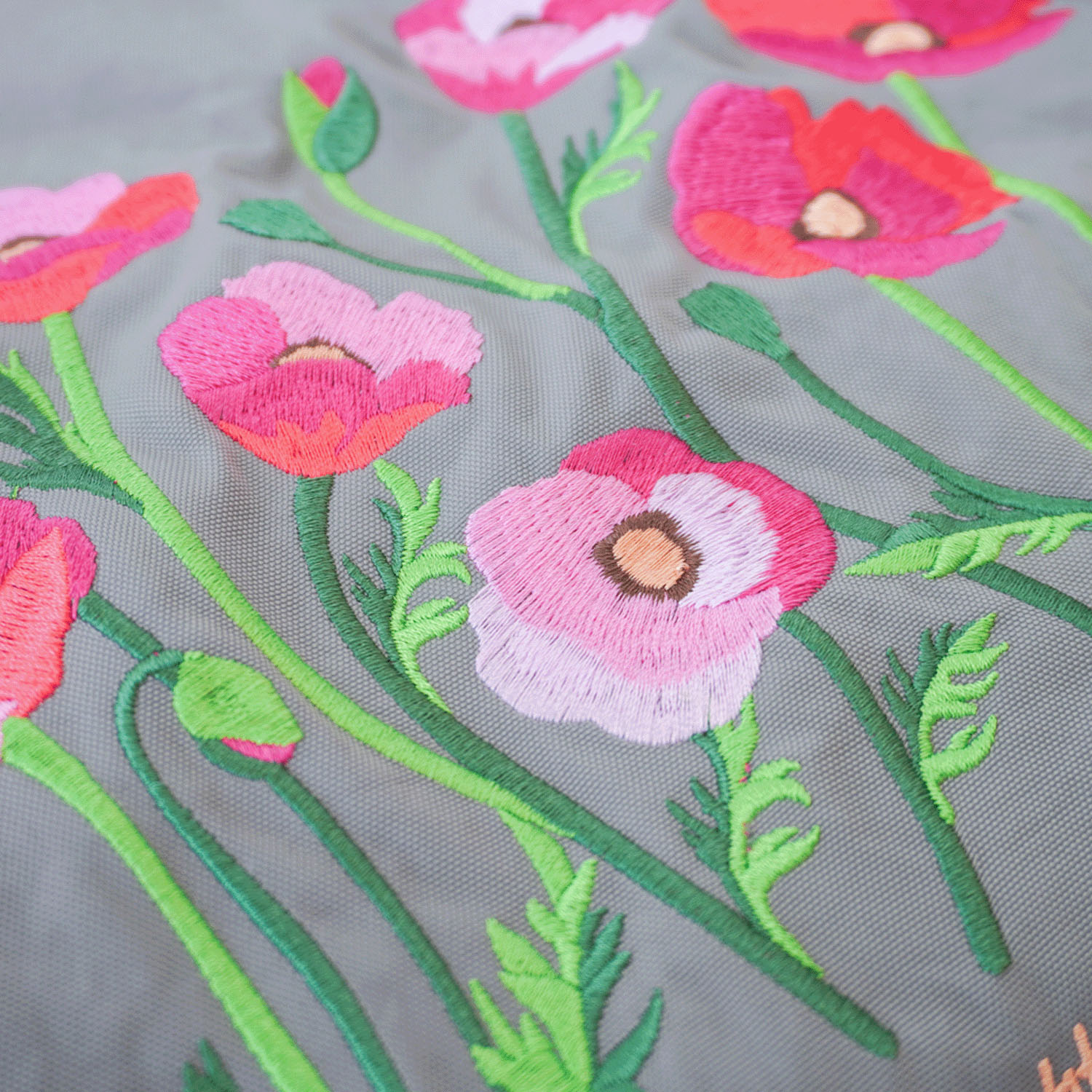 【エトワールオリジナル】フラワー刺繍トートバッグ - 画像13