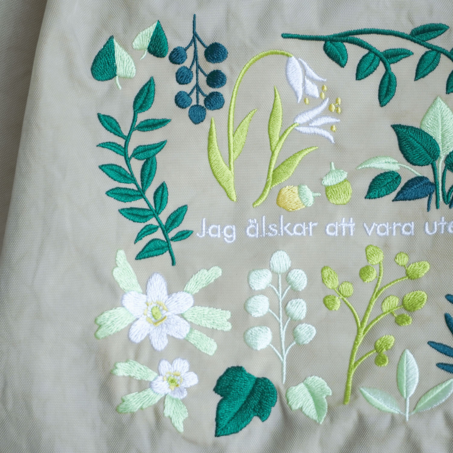 【エトワールオリジナル】フラワー刺繍トートバッグ - 画像16