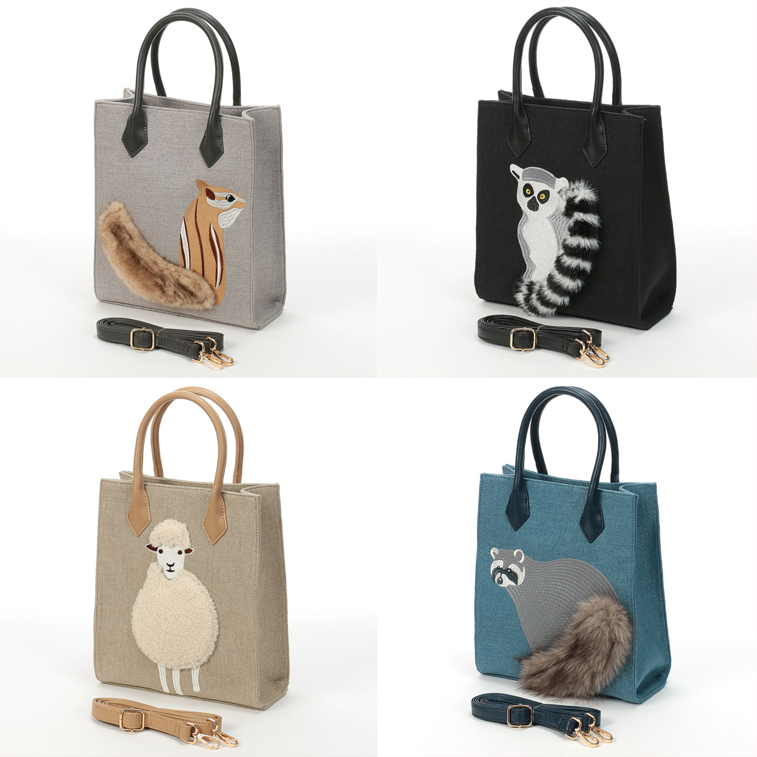 COOCO飛び出すアニマル2WAYバッグ - 画像1