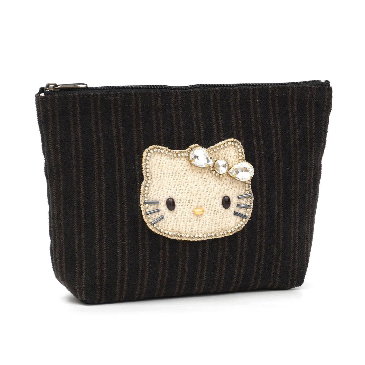 Hello Kitty×MAYGLOBE スクールストライプポーチ - 画像3