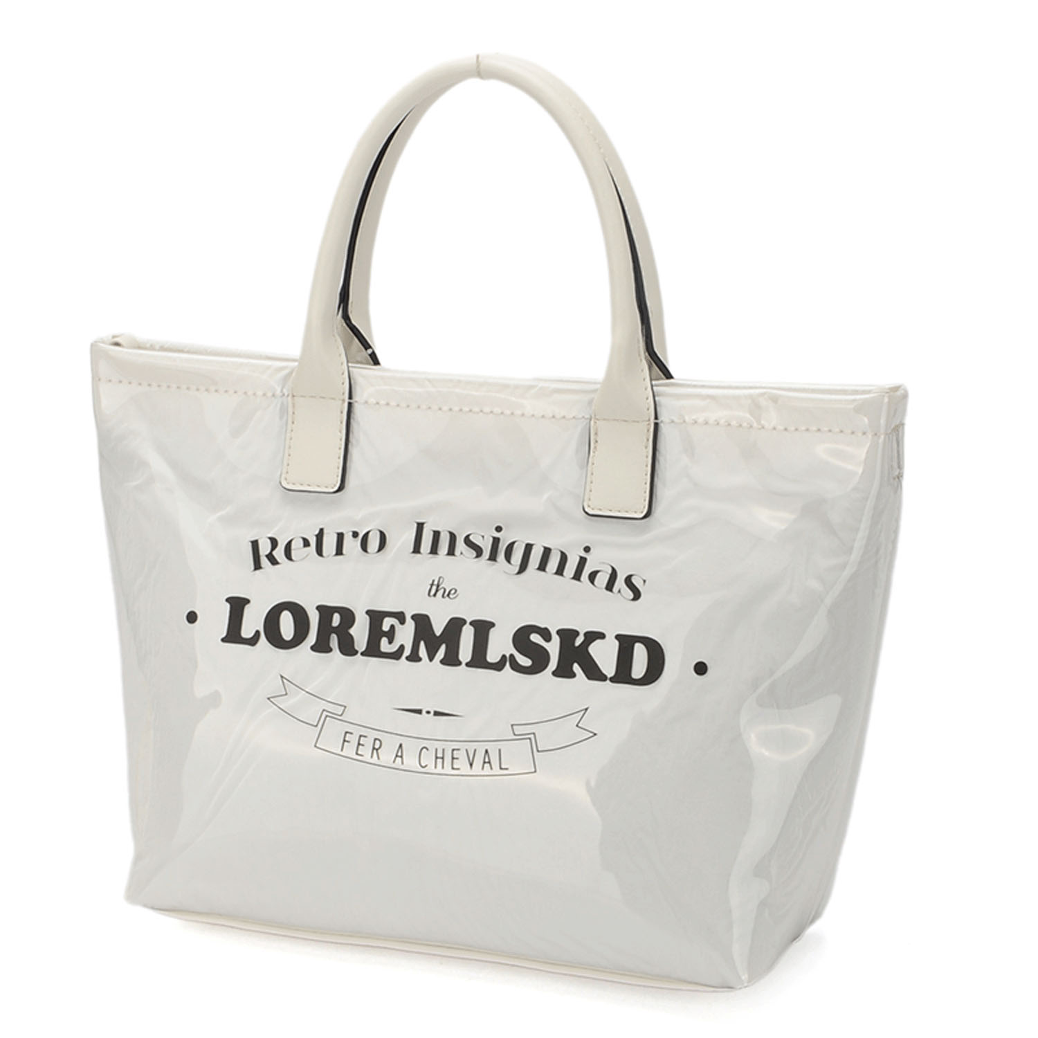 PVCロゴトートバッグ - 画像4