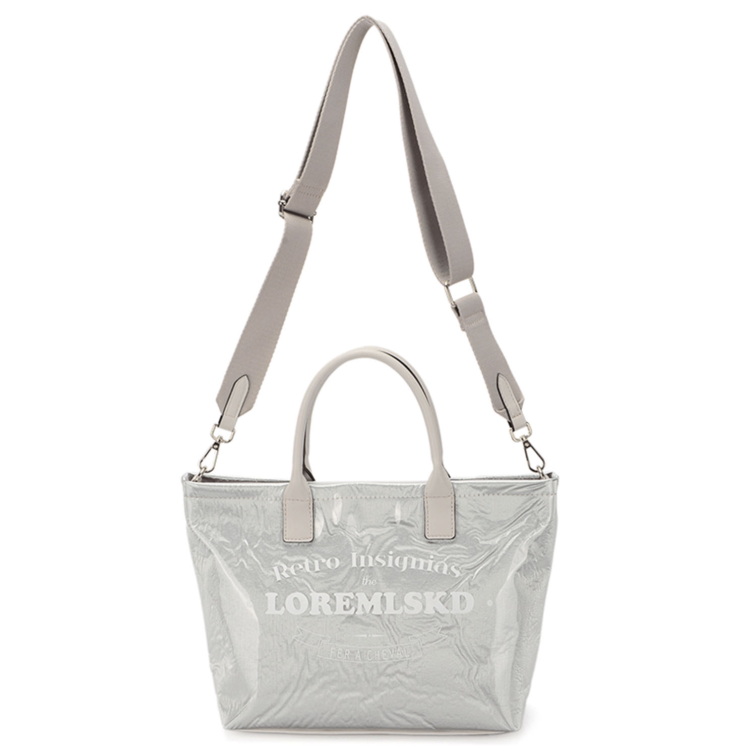 PVCロゴトートバッグ - 画像10