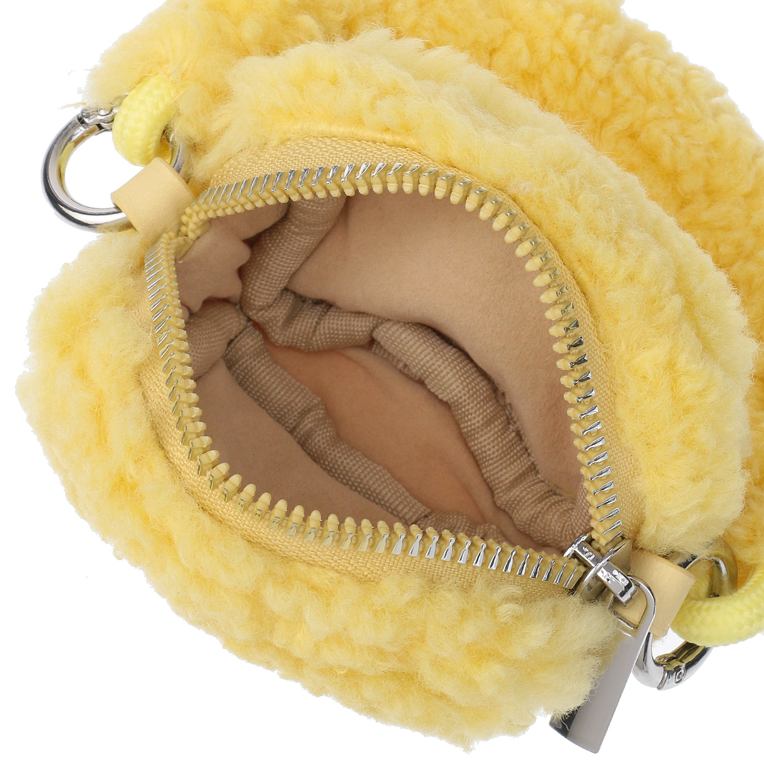 cachecache 目玉ポーチ付ファートートバッグ - 画像7