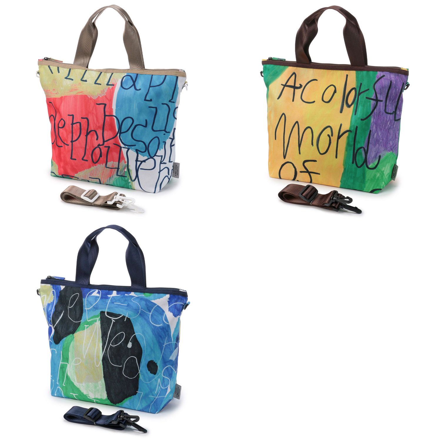 Artist Collection アート柄2WAYトートバッグ