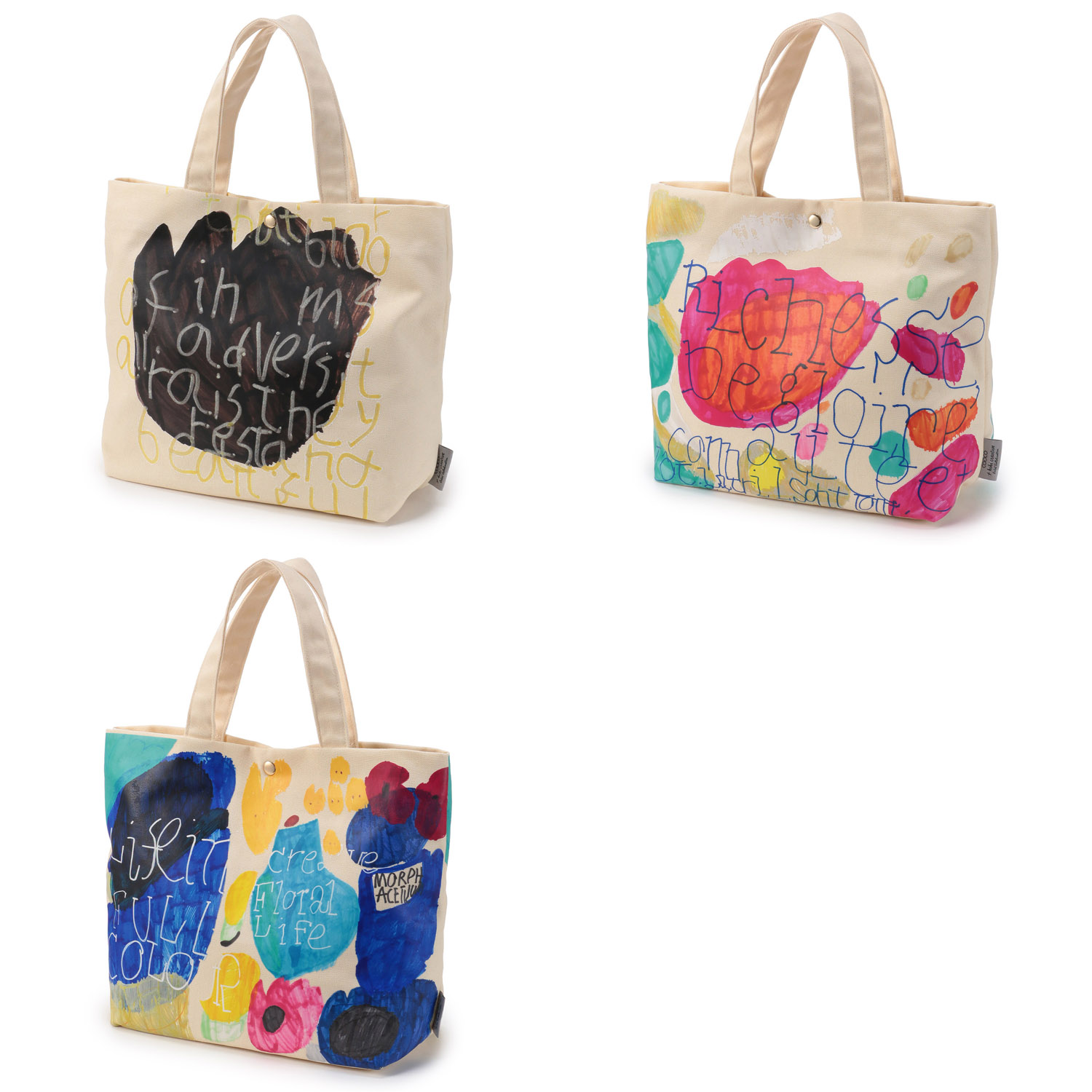 Artist Collection アート柄キャンバストートバッグ