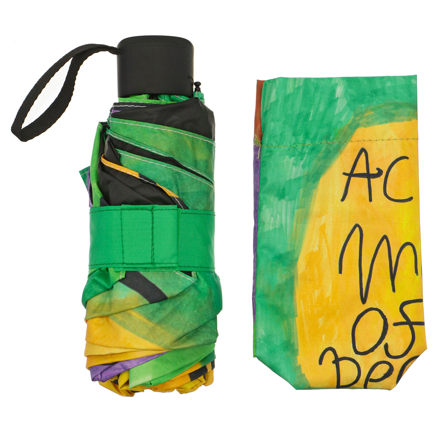 Artist Collection 晴雨兼用アート柄折り畳み傘 - 画像6