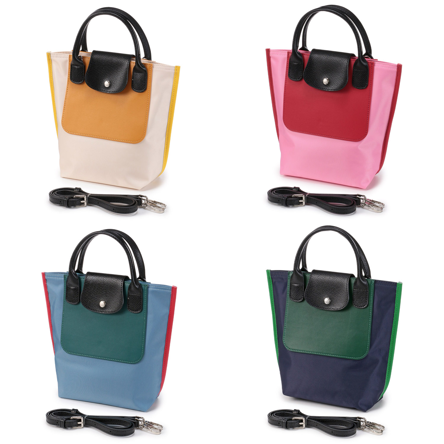 バイカラー2WAYバック