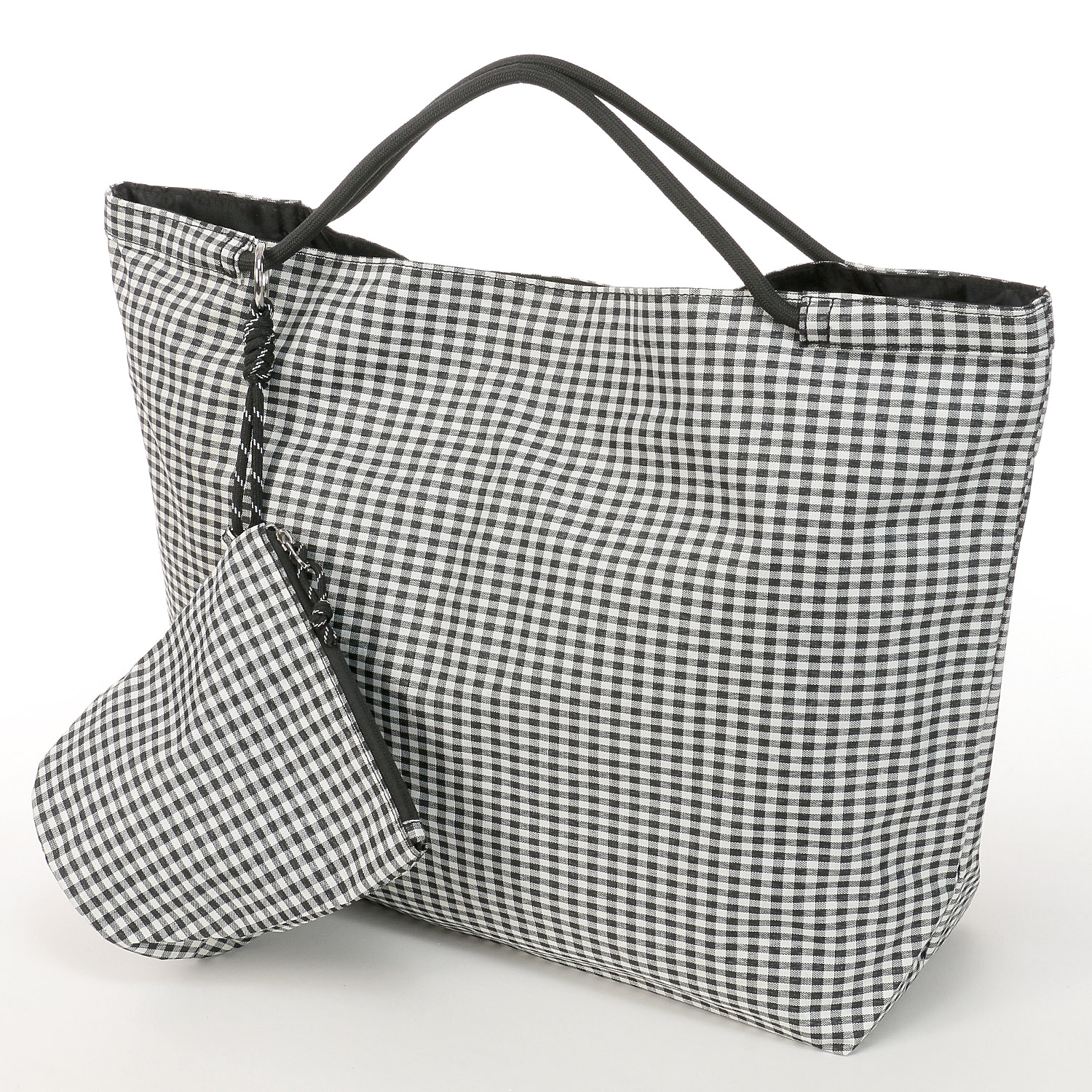 cachecache ウォッシャ－ナイロンパッカブルトートバッグ - 画像8