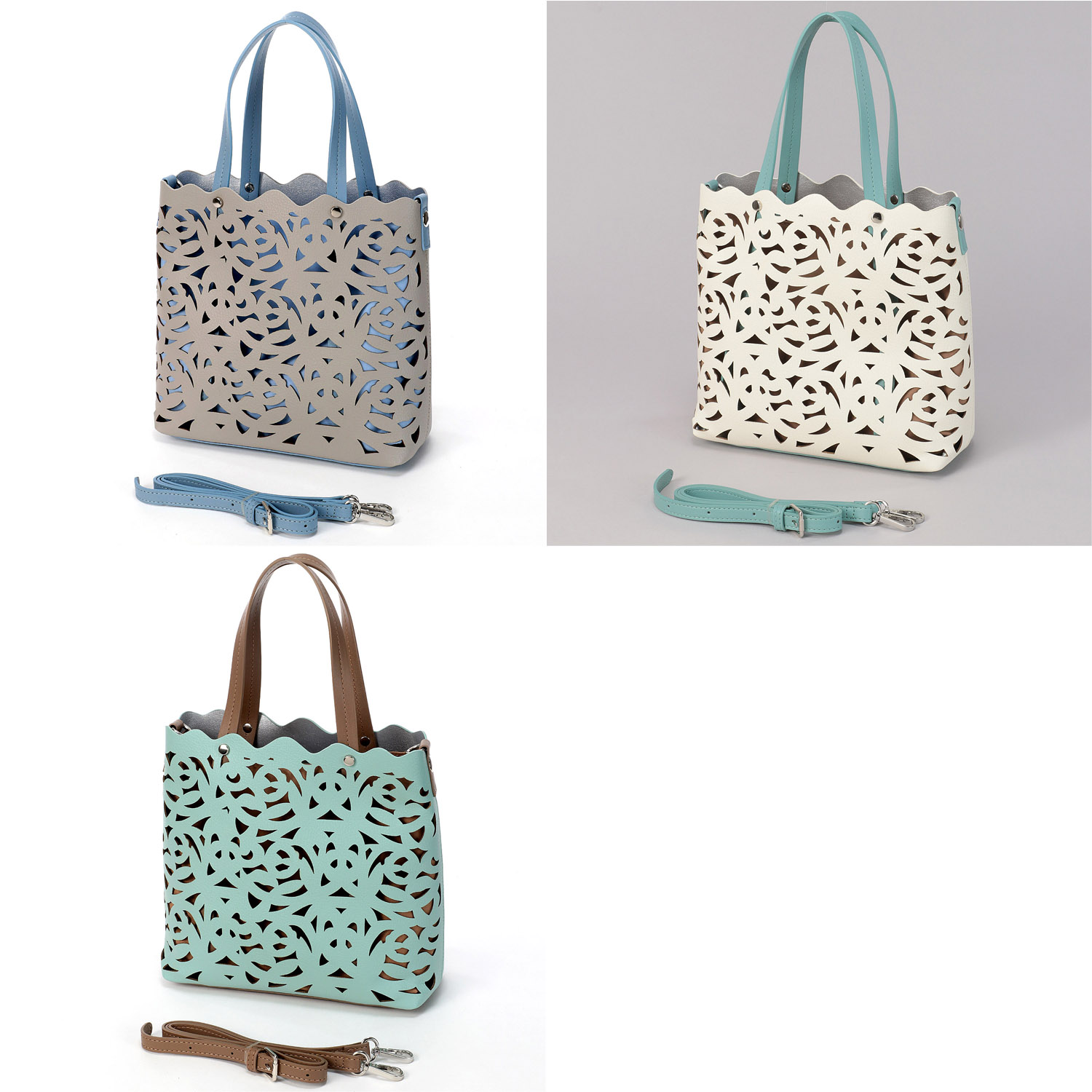 2WAYパンチングトートミニバッグ