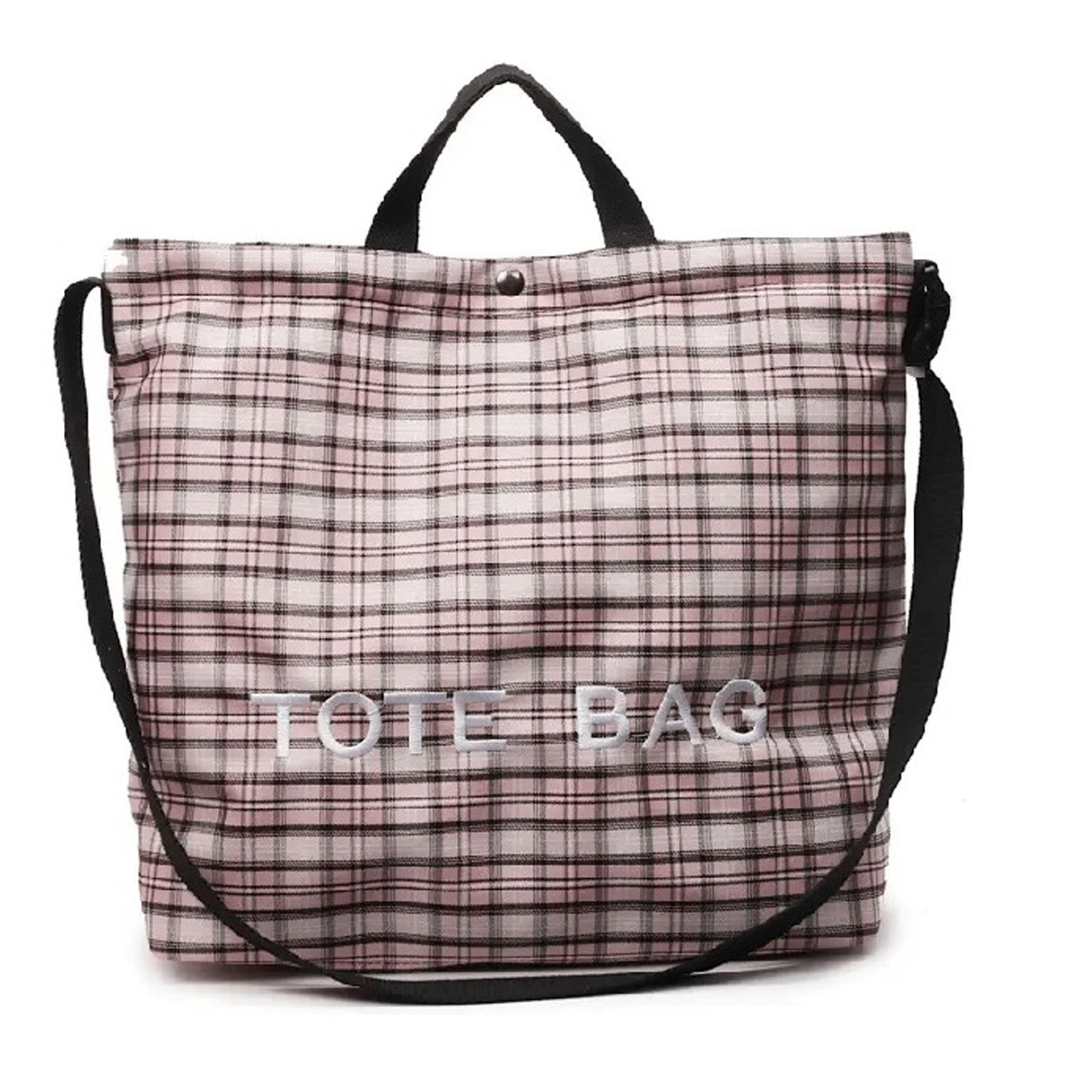 チェック2WAYトートバッグ - 画像7
