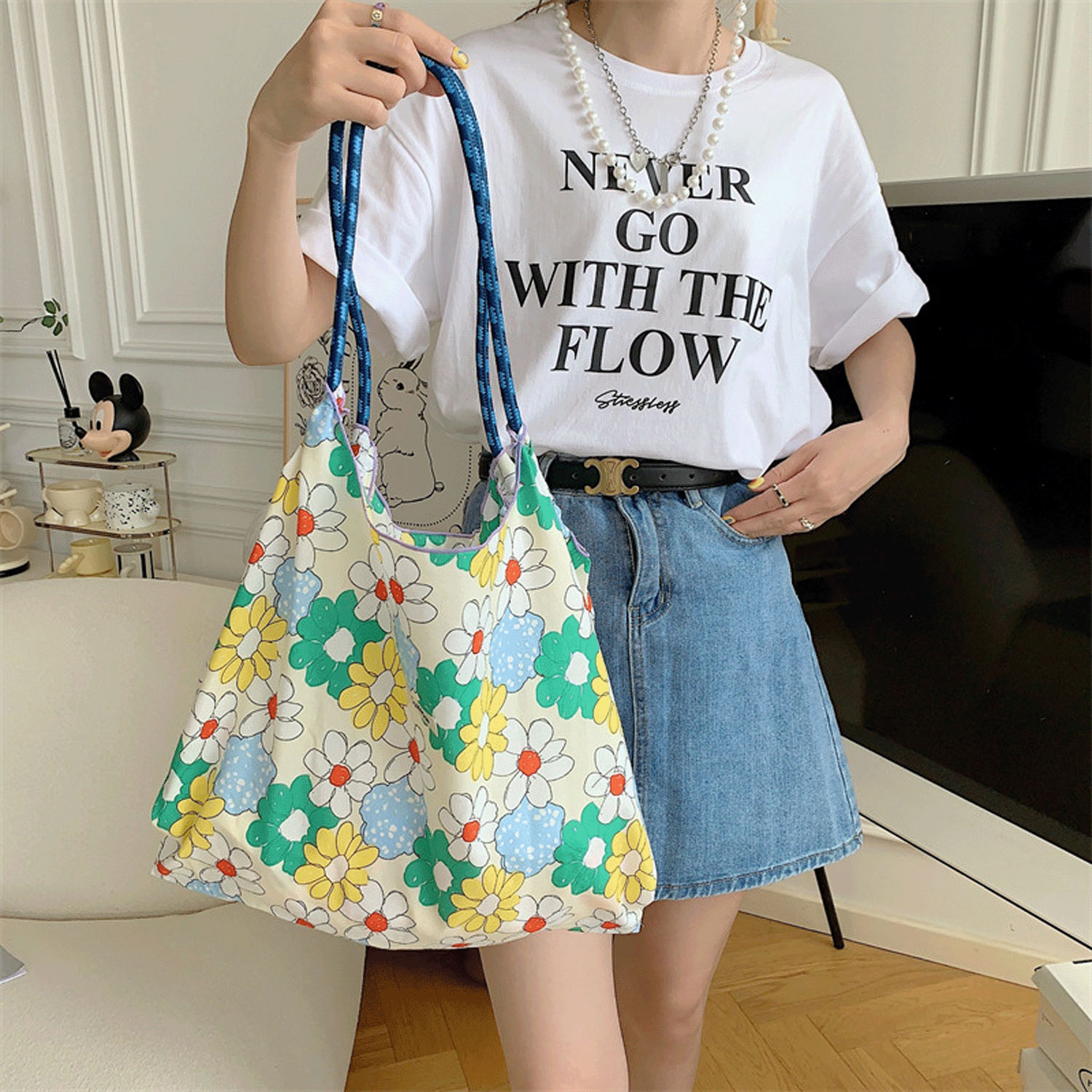 【大人気】柄プリント2WAYトートバッグ - 画像27