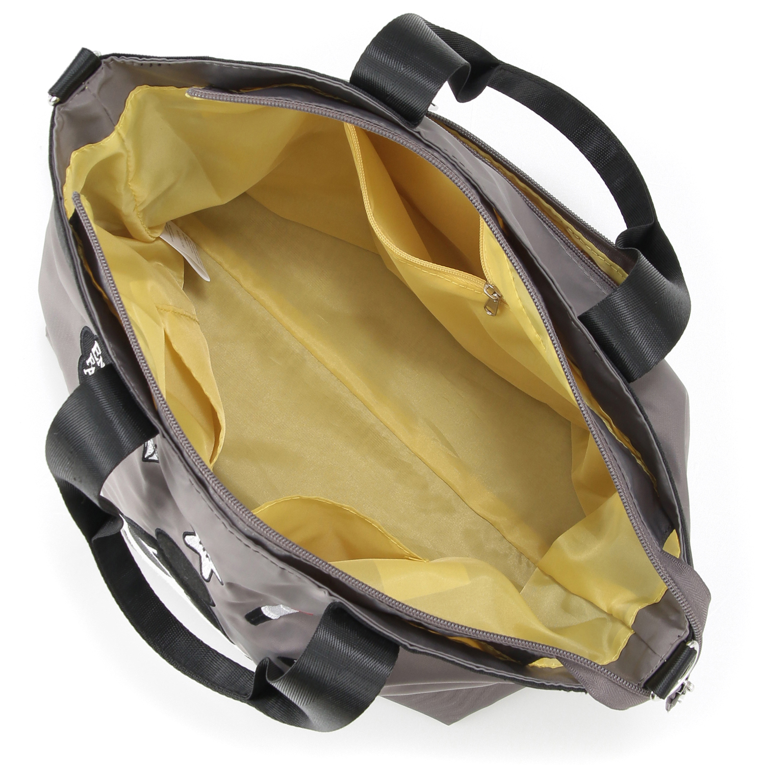 HAPPY FACE レディ・エマ新刺繍多機能2WAYトートバッグ大 - 画像2