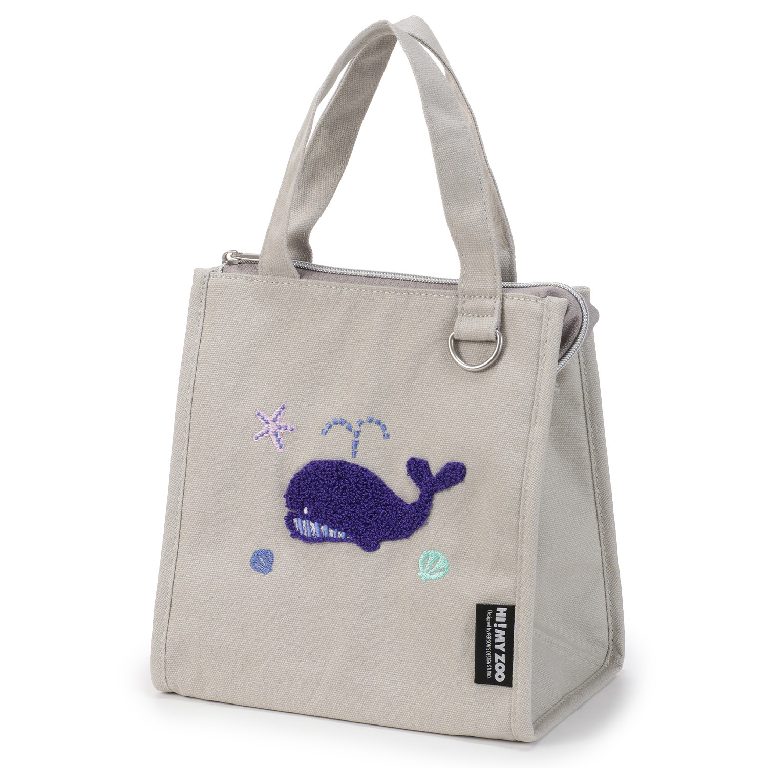 HI！MY ZOO 保冷キャンバスランチバッグ - 画像7
