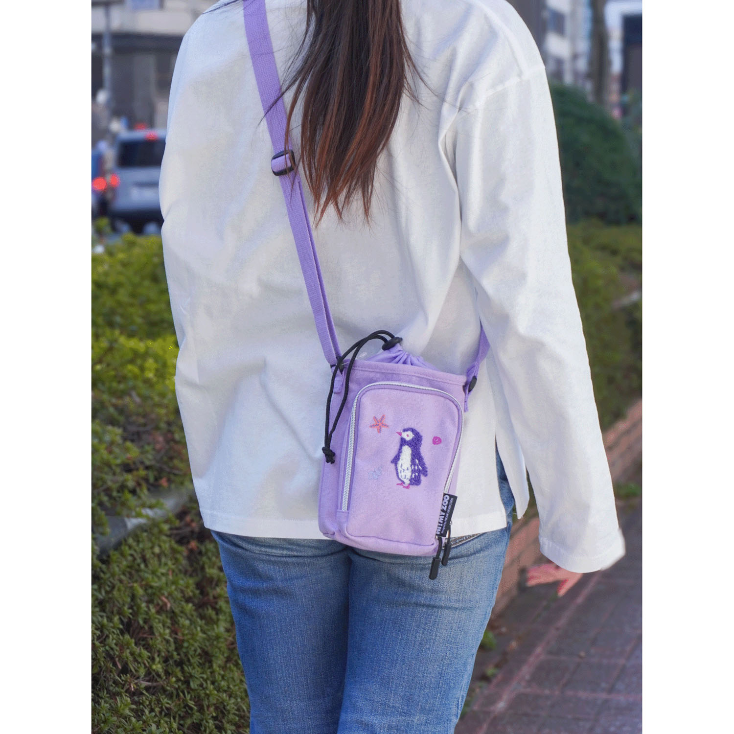 HI！MY ZOO 保冷キャンバスボトルショルダーバッグ - 画像3