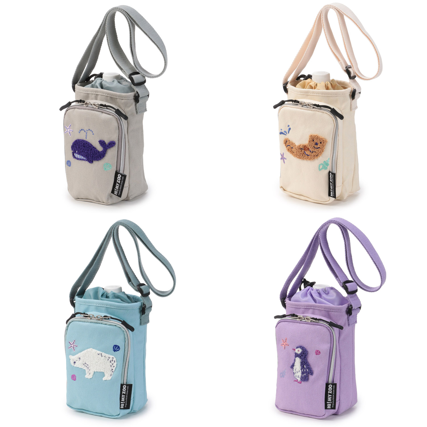 HI！MY ZOO 保冷キャンバスボトルショルダーバッグ - 画像7