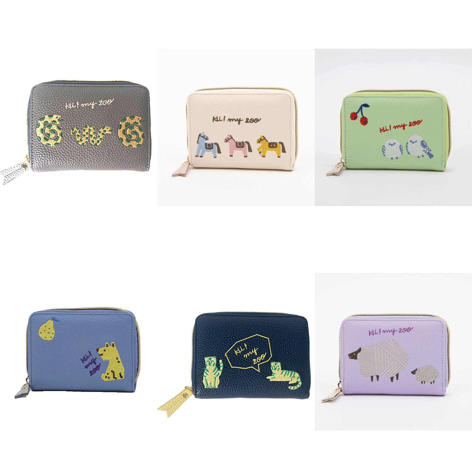 HI！MY ZOO ラウンドファスナーミニ財布 - 画像4