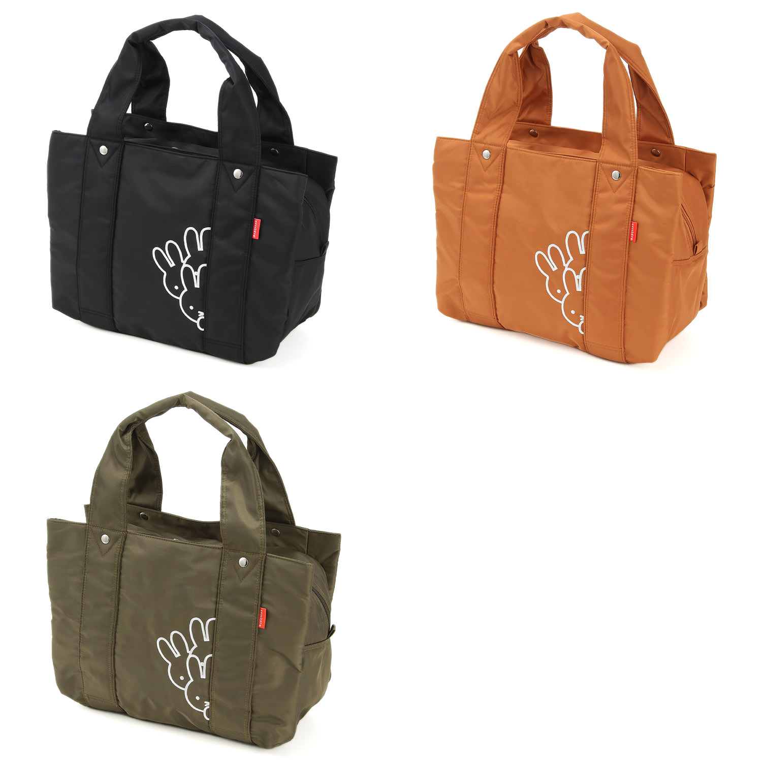 Zucchero×miffy刺繍トートバッグ