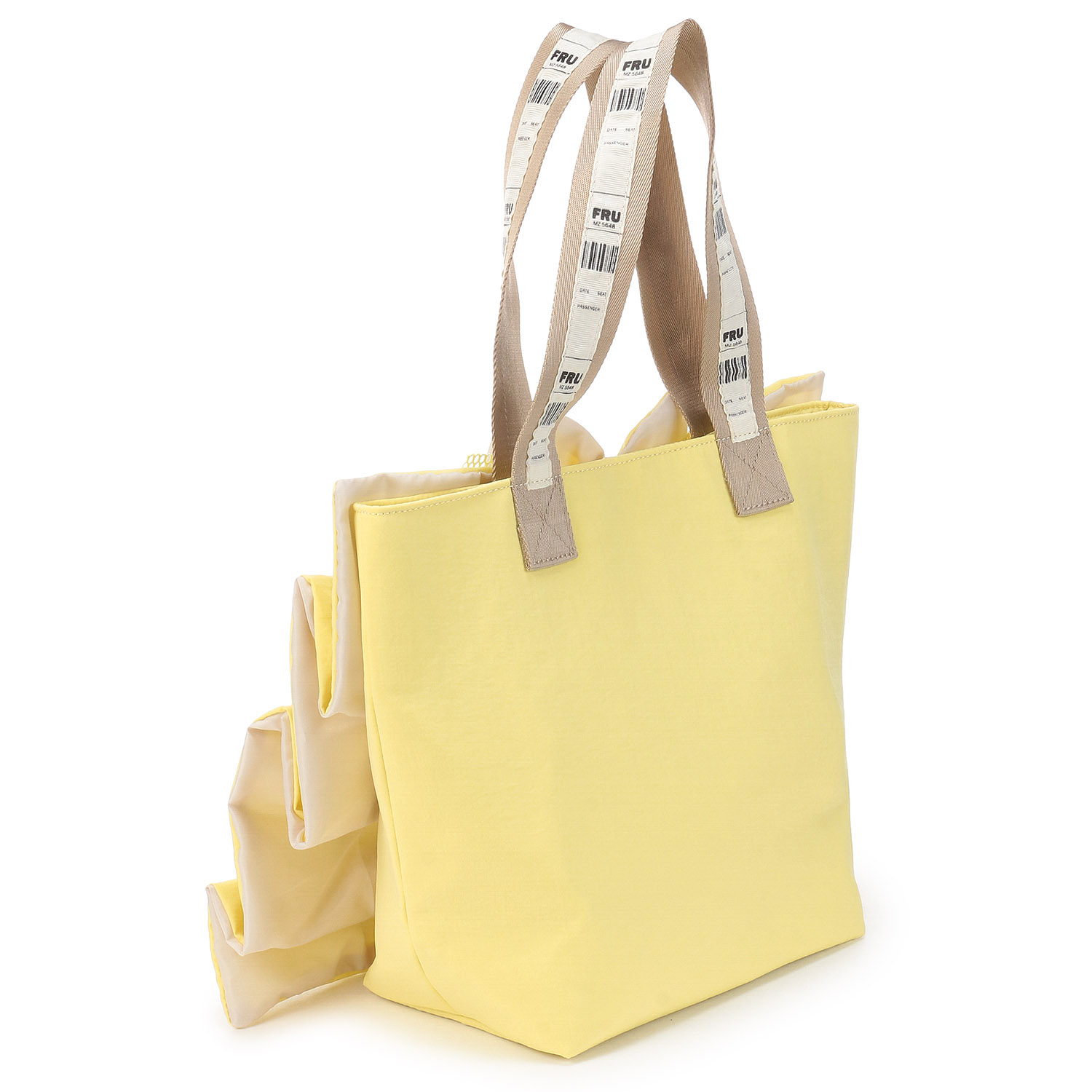 ナイロンフリルトートバッグ - 画像5