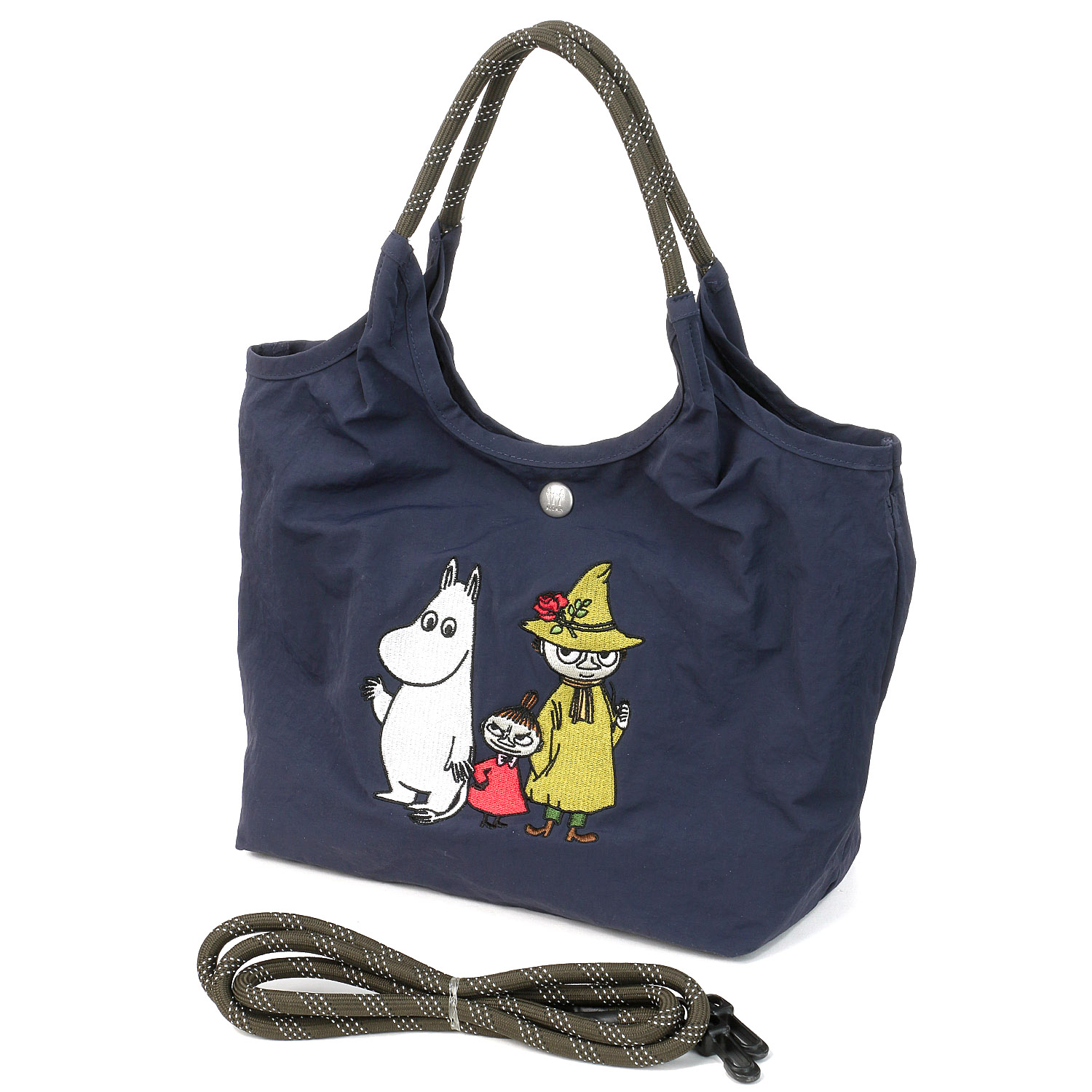 MOOMIN ナイロン刺繍2WAYバッグ - 画像12