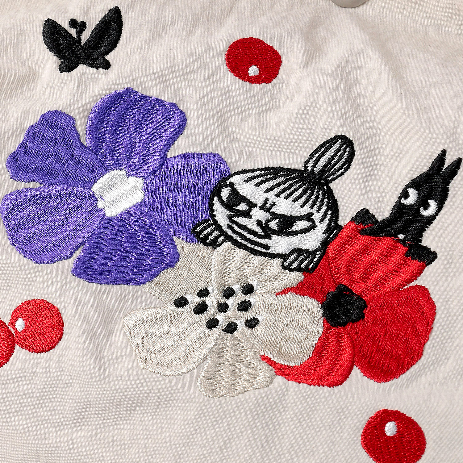 MOOMIN ナイロン刺繍2WAYバッグ - 画像5