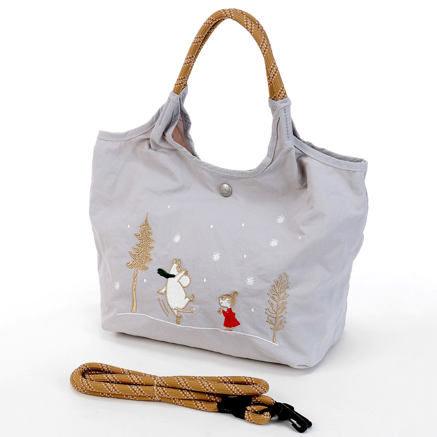 MOOMIN ナイロン刺繍2WAYバッグ - 画像8