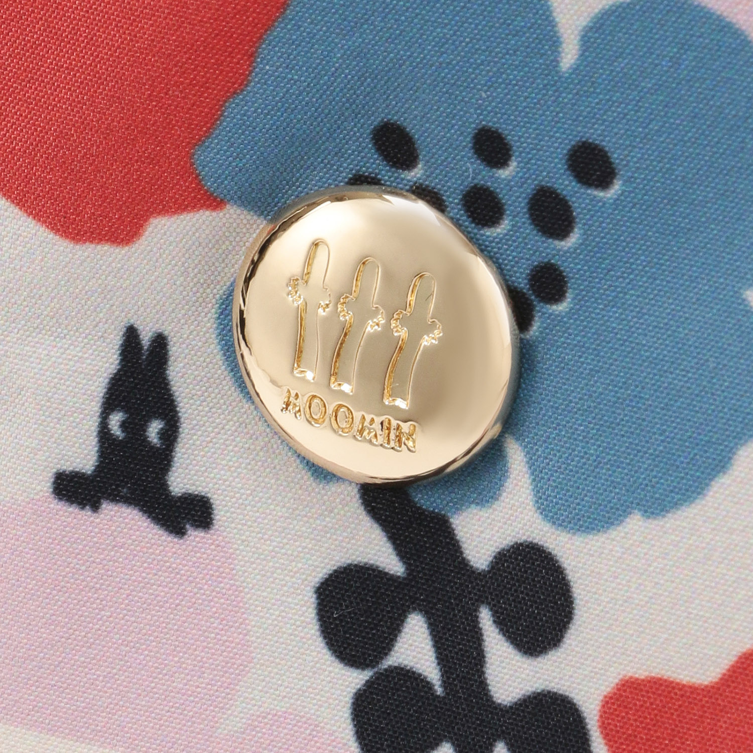 MOOMIN スカーフ柄巾着トートバッグ - 画像9