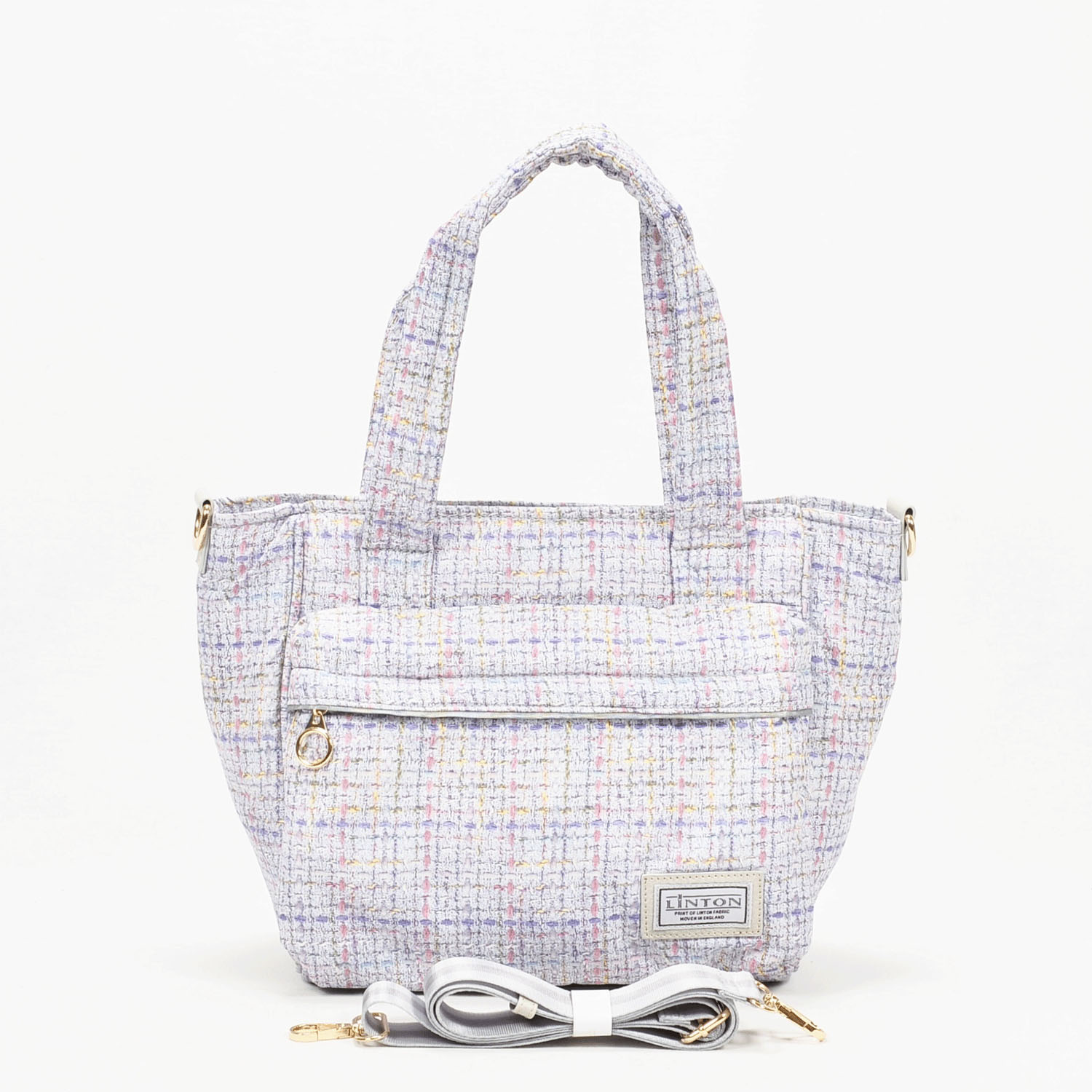 LINTONプリント トラベル2WAYバッグ