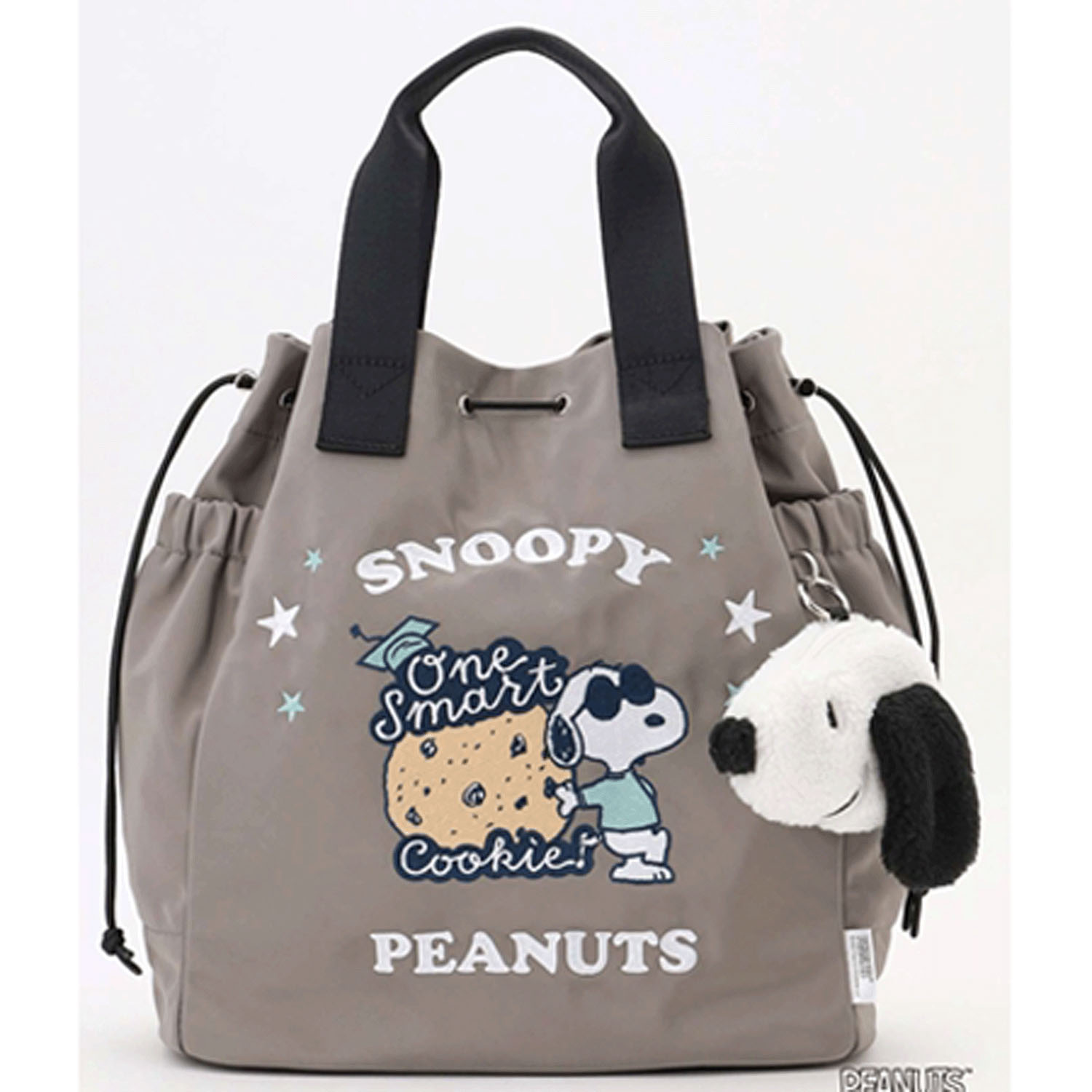 Y’SACCS ×スヌーピー ドロスト2WAY巾着バッグ