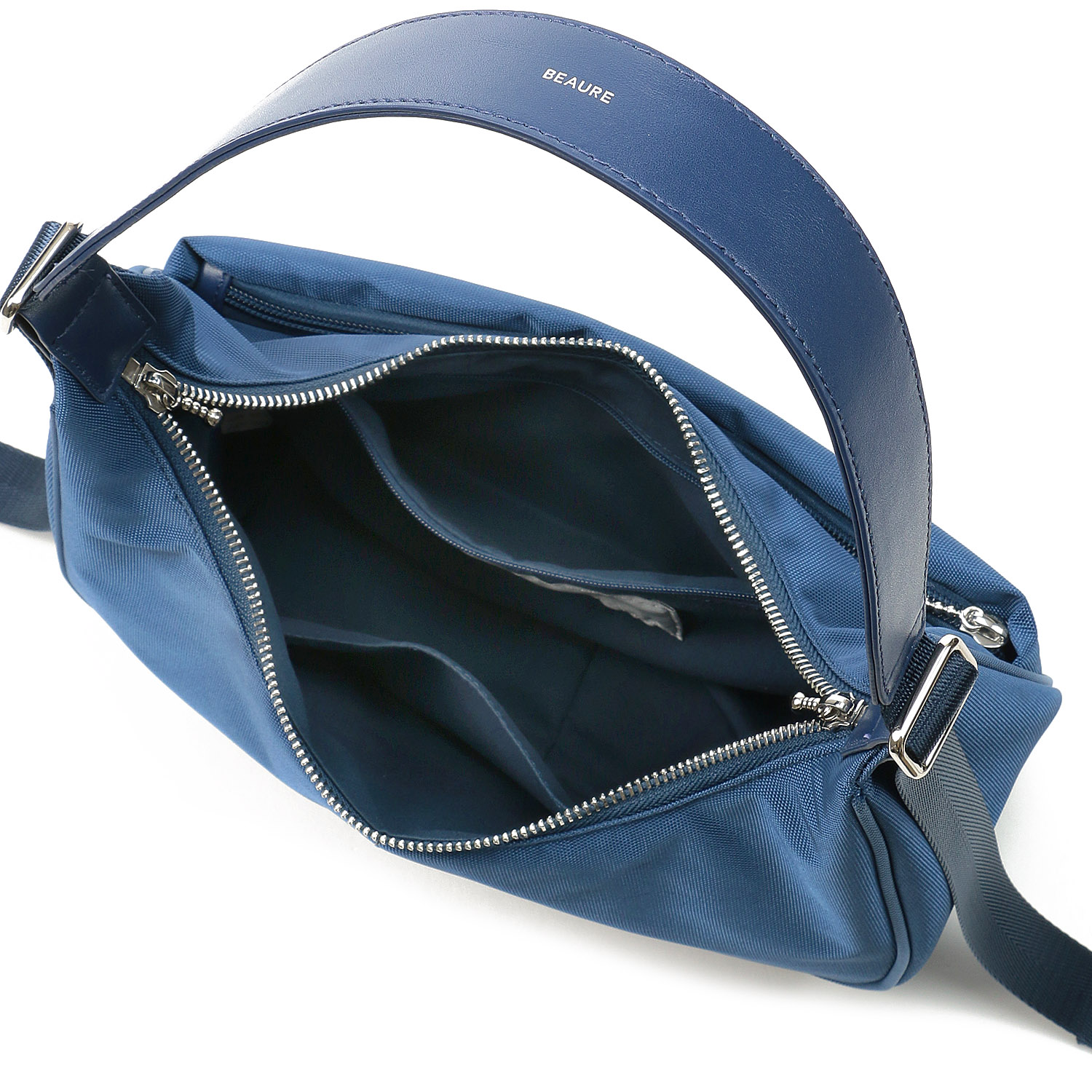 BEAURE ナイロン撥水ショルダーバッグ - 画像6