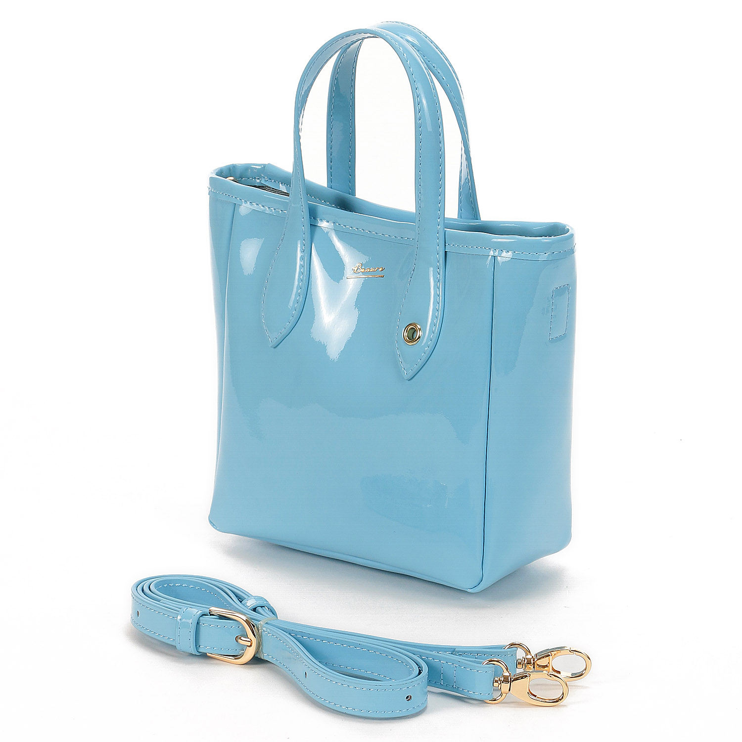 BEAURE エナメル2WAYミニトートバッグ - 画像4