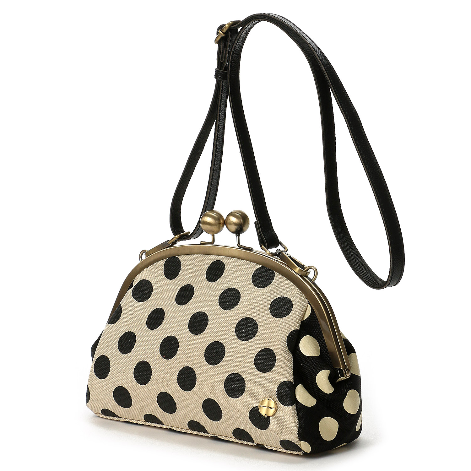 gream supply ドット柄口金ショルダーバッグ - 画像5