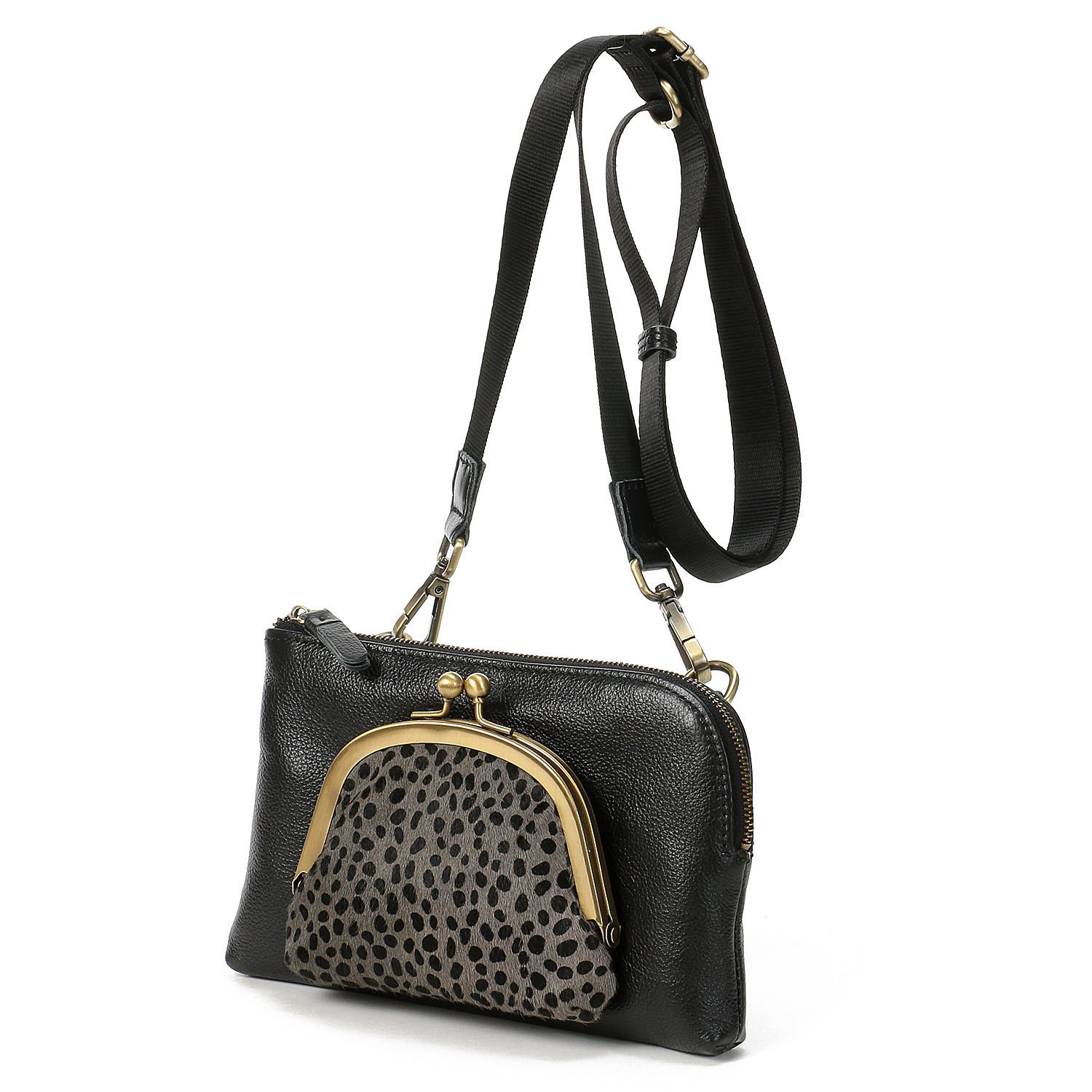 gream supplyポニーヘア口金ポシェット - 画像2