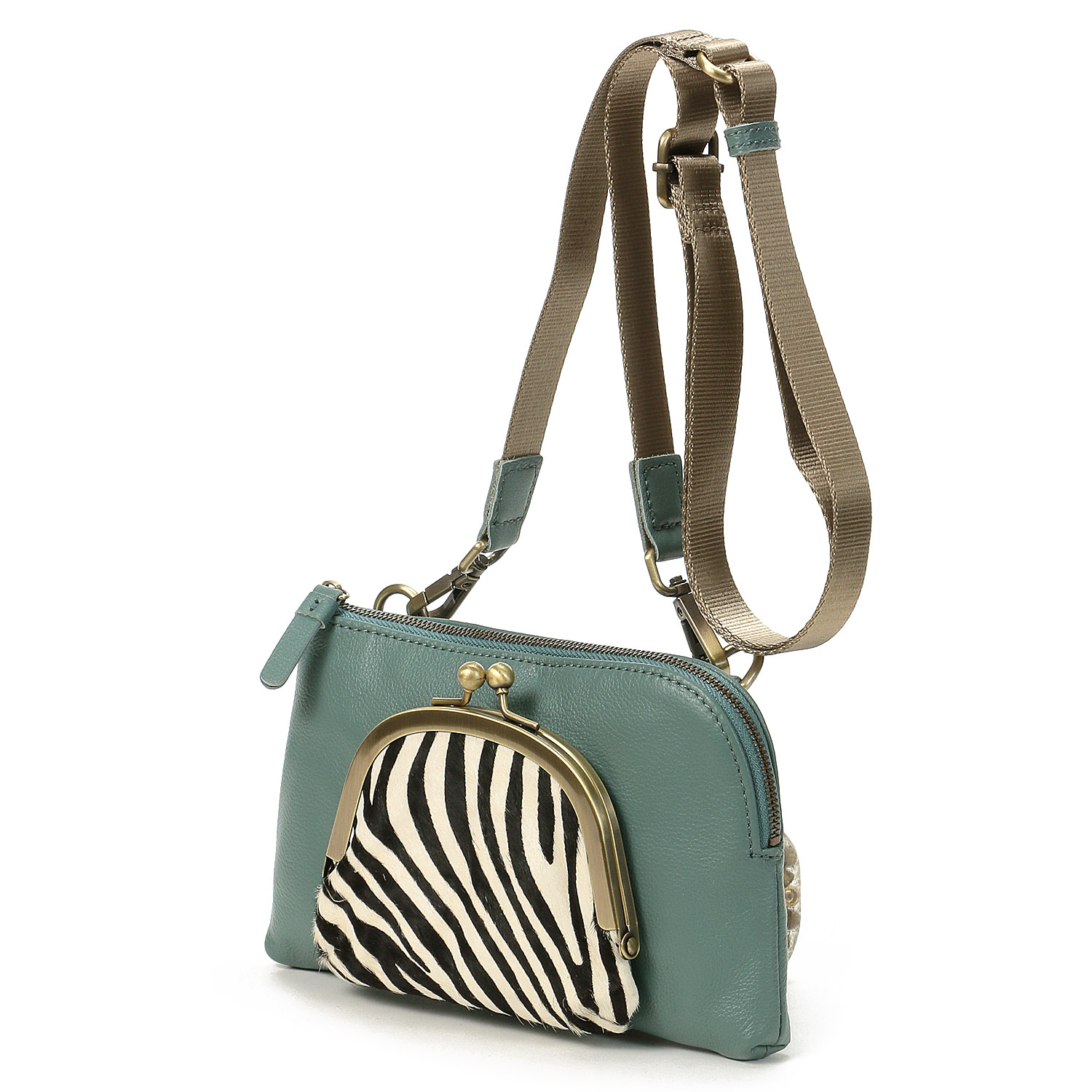 gream supplyポニーヘア口金ポシェット - 画像8