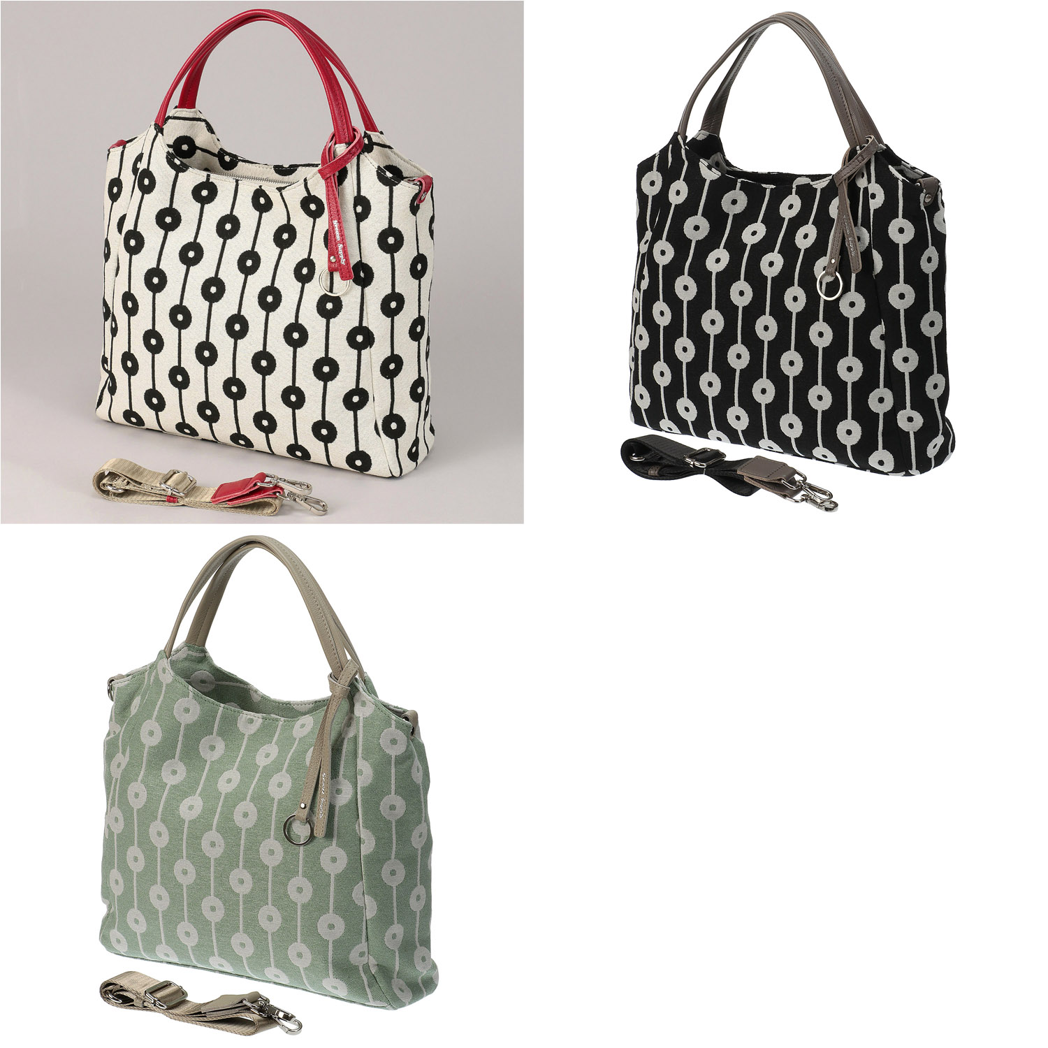 gream supply 幾何学ジャガード2WAYバッグ