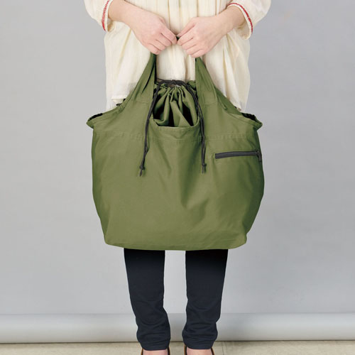 【カーキは在庫限りで終了】ビックマルシェバッグ - 画像2