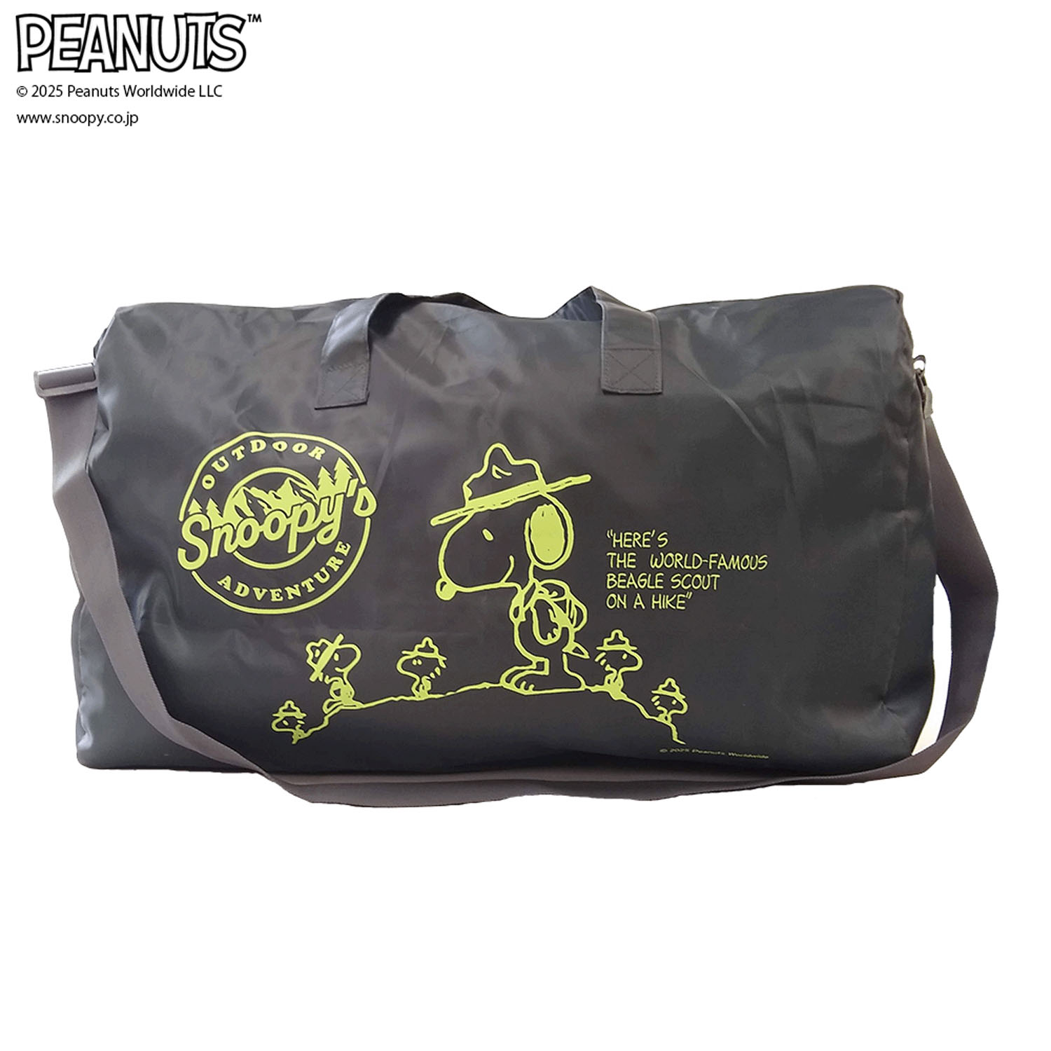 PEANUTS スヌーピー大型折りたたみボストンバッグ - 画像8