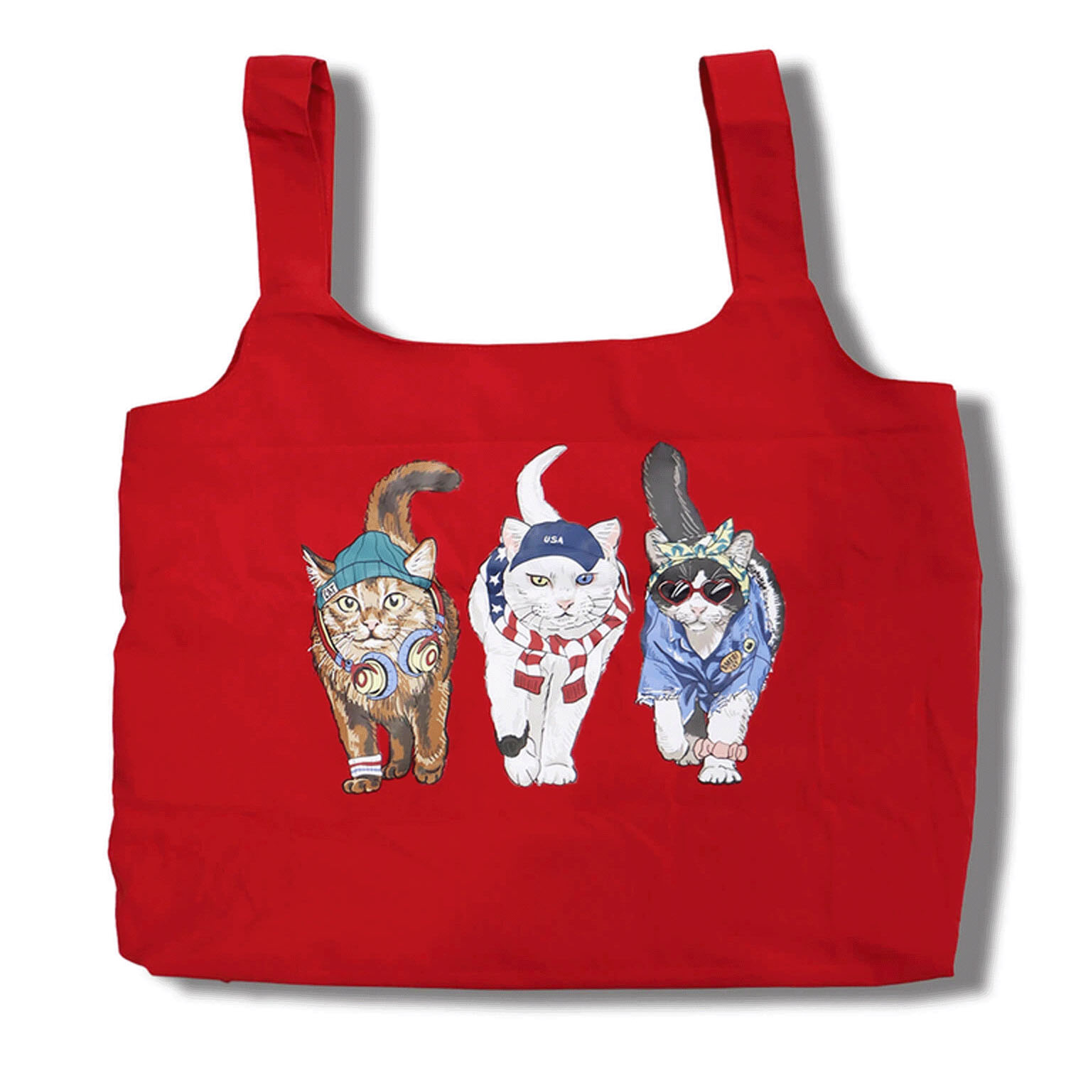 CORISCO Animal Village アニマル前後プリントエコバッグ - 画像11