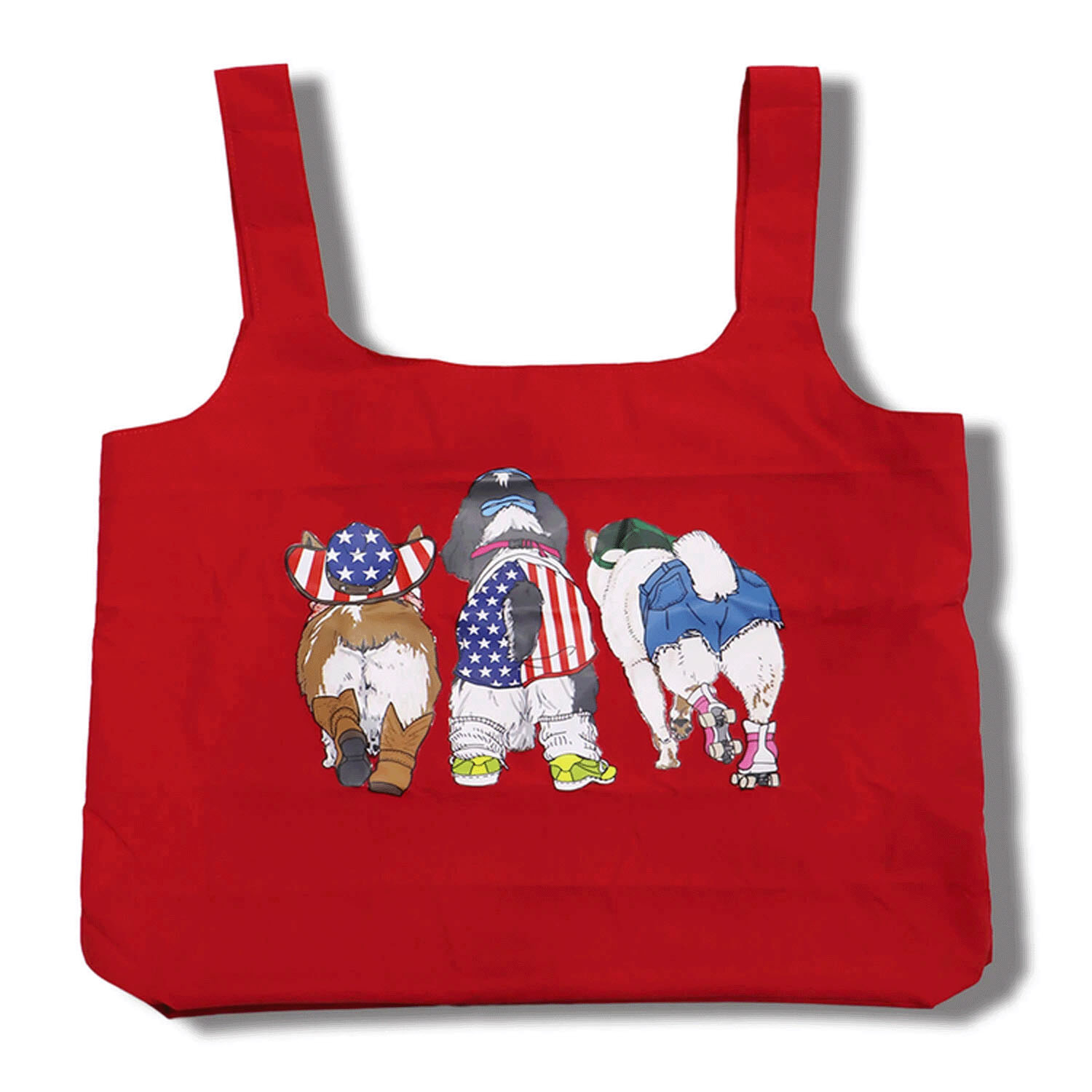 CORISCO Animal Village アニマル前後プリントエコバッグ - 画像14