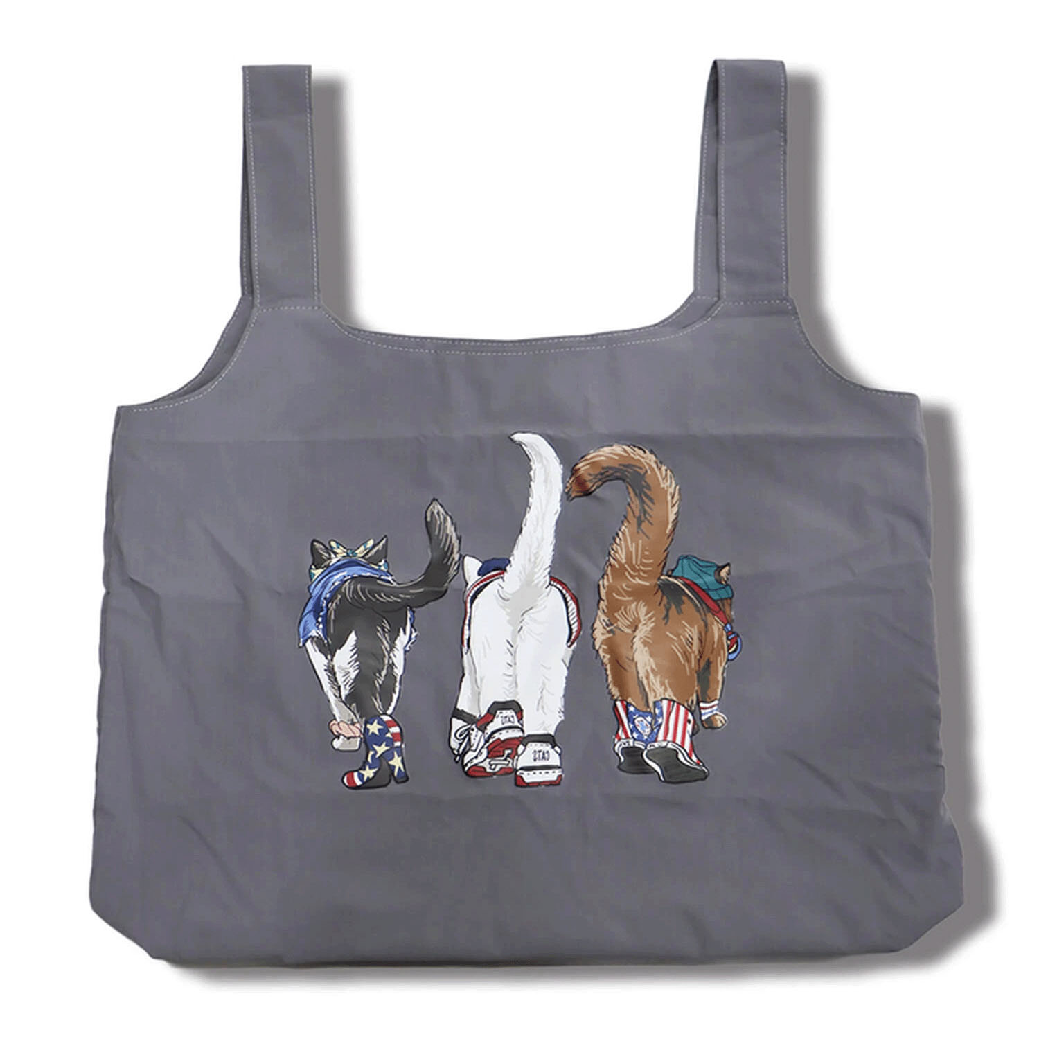 CORISCO Animal Village アニマル前後プリントエコバッグ - 画像4