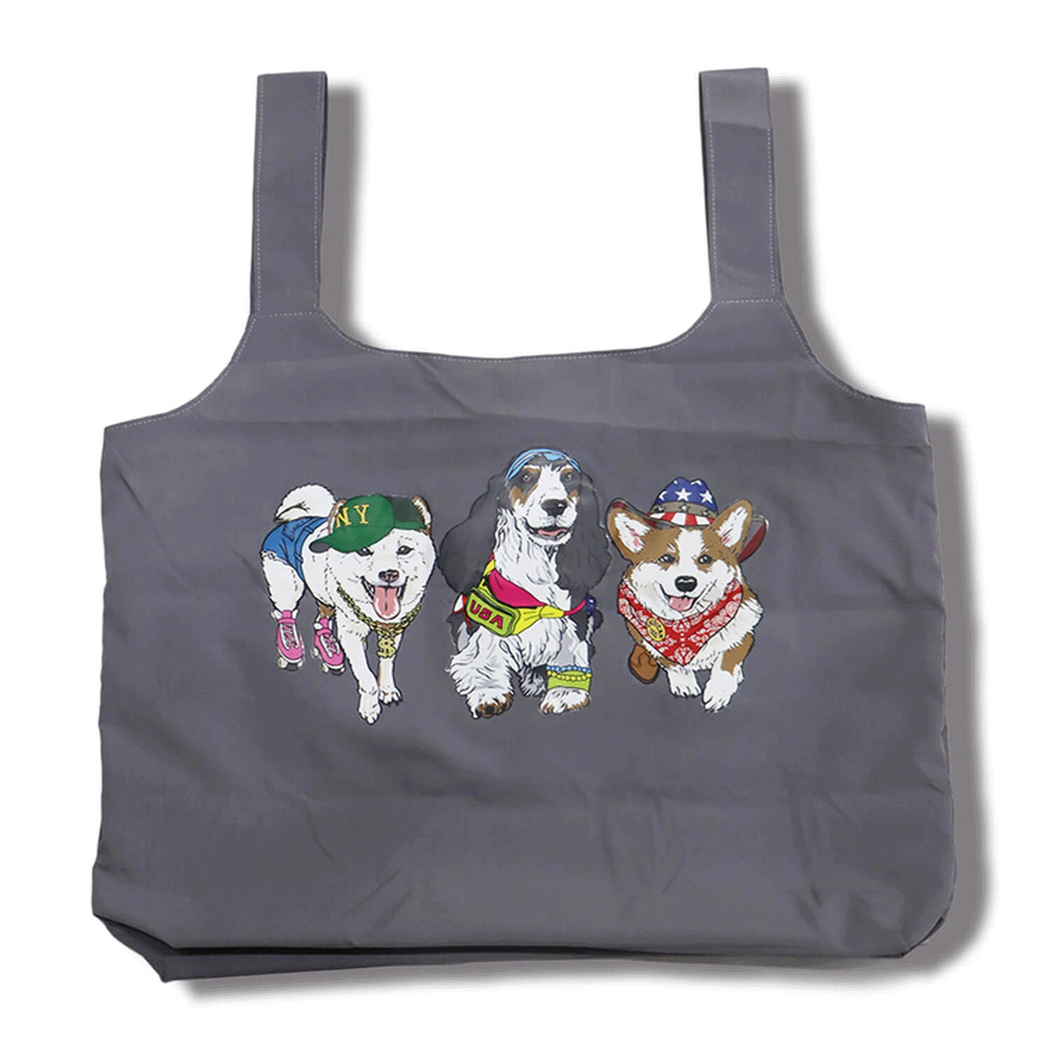 CORISCO Animal Village アニマル前後プリントエコバッグ - 画像5