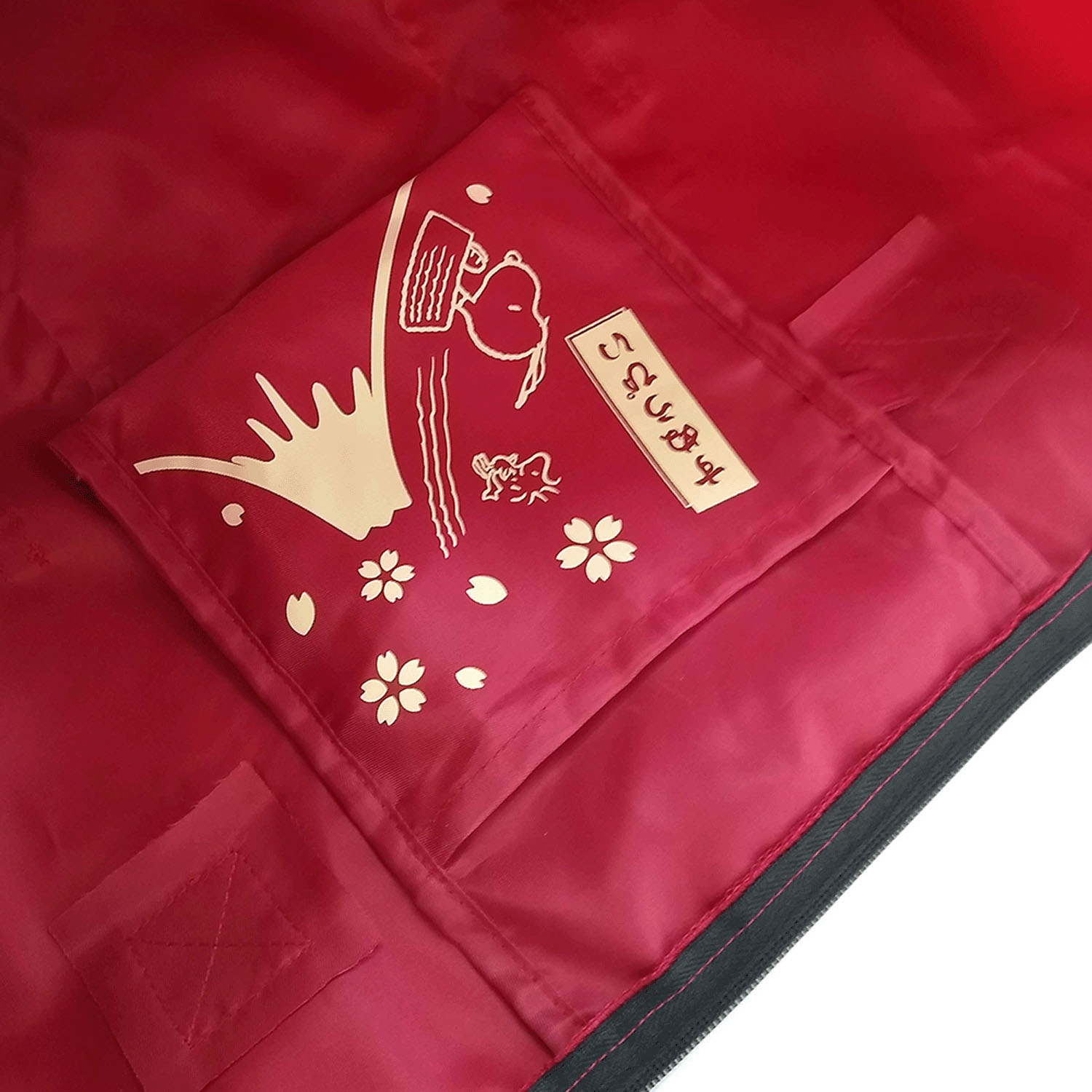 PEANUTS スヌーピー折り畳みファスナートートバッグ L - 画像7