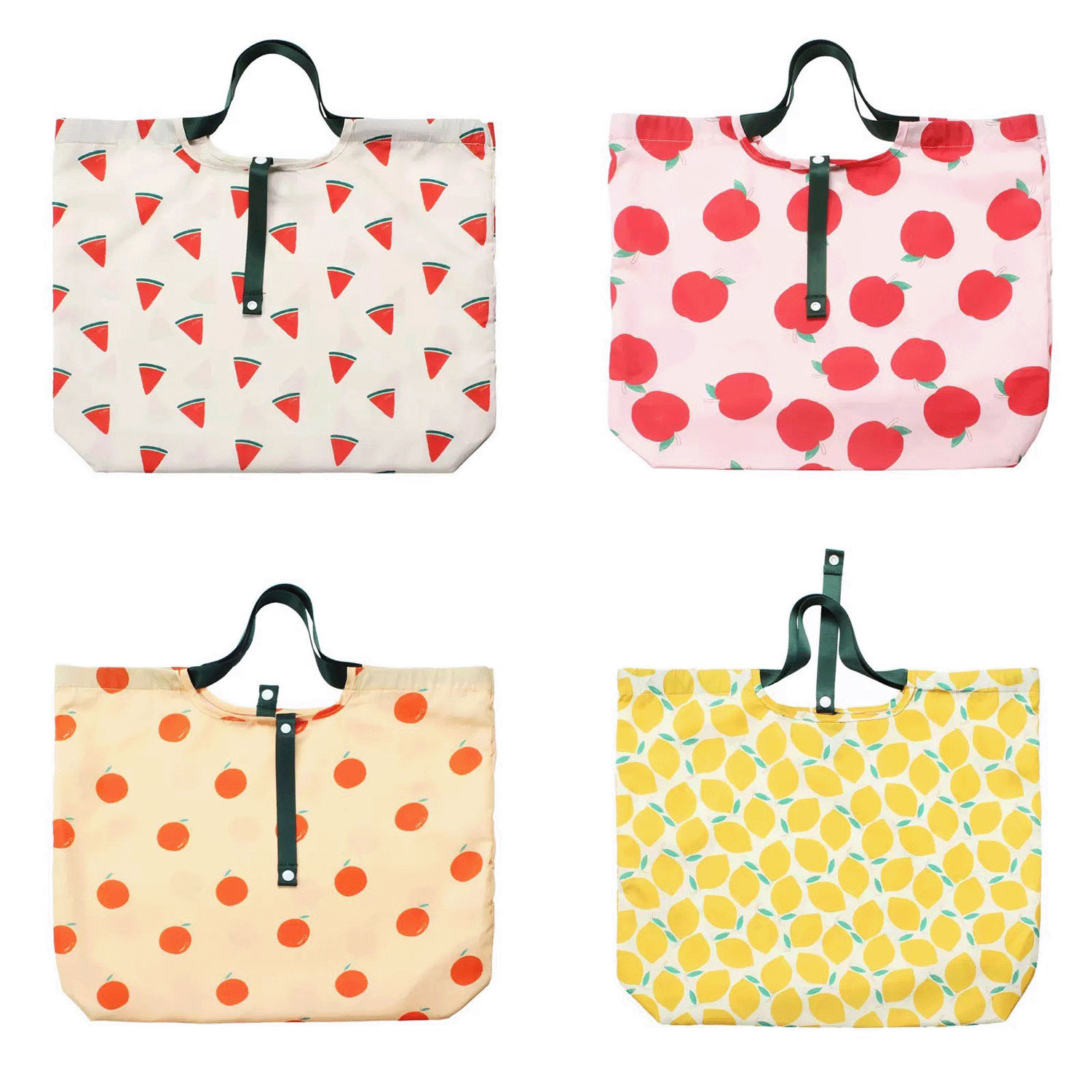 フルーツ柄エコバッグ