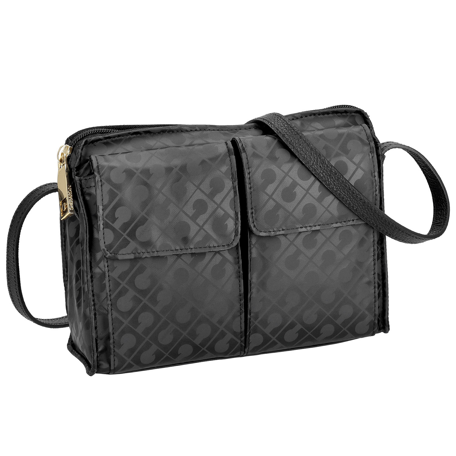 GHERARDINI SOFTY Wポケットショルダーバッグ - 画像11