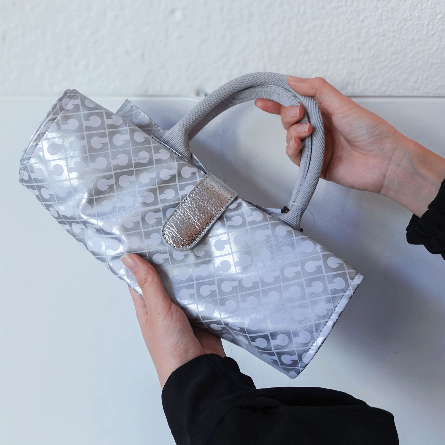 GHERARDINI SOFTY薄マチハンドバッグ - 画像12