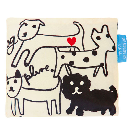 モノトーンドッグ エコバッグ - 画像2