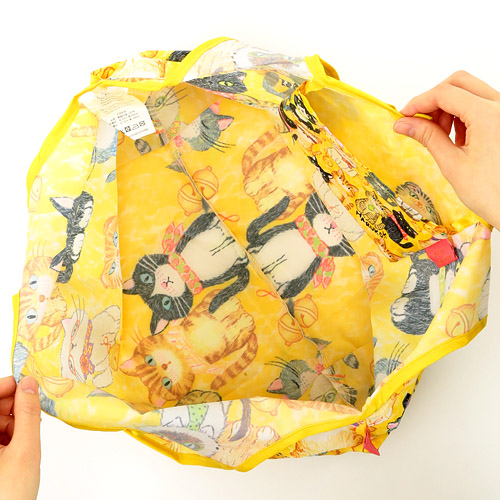 猫が整列したら エコバッグ - 画像3