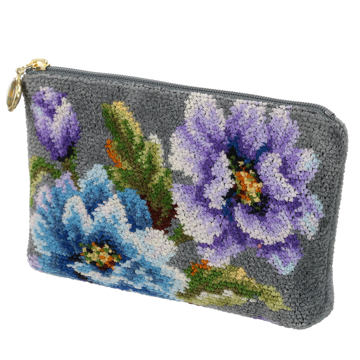 FEILERアメジストブルーム コスメポーチ（ABL222022）